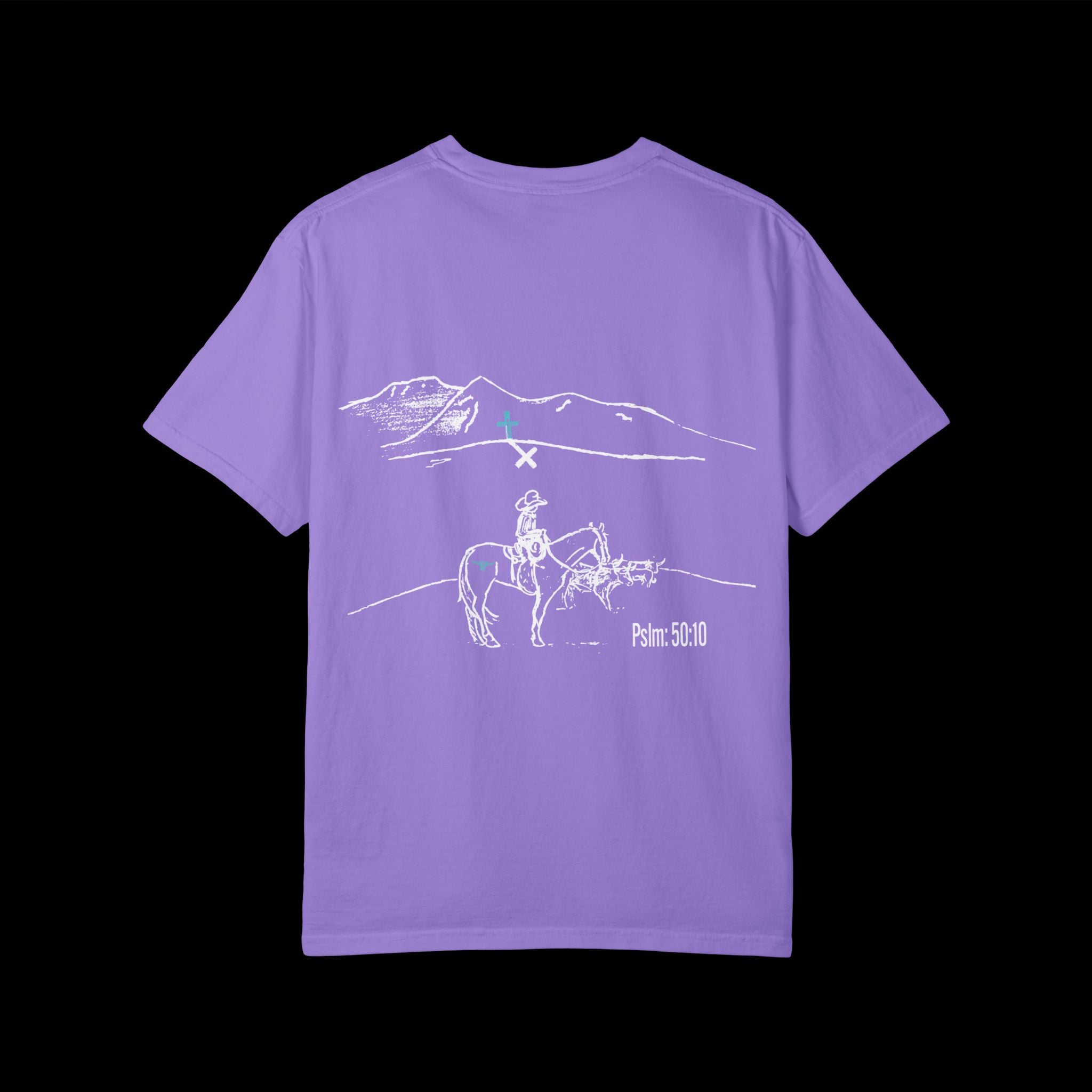 Psalm 50:10 T-Shirt – Western Faith Graphic Tee by SwingN9t