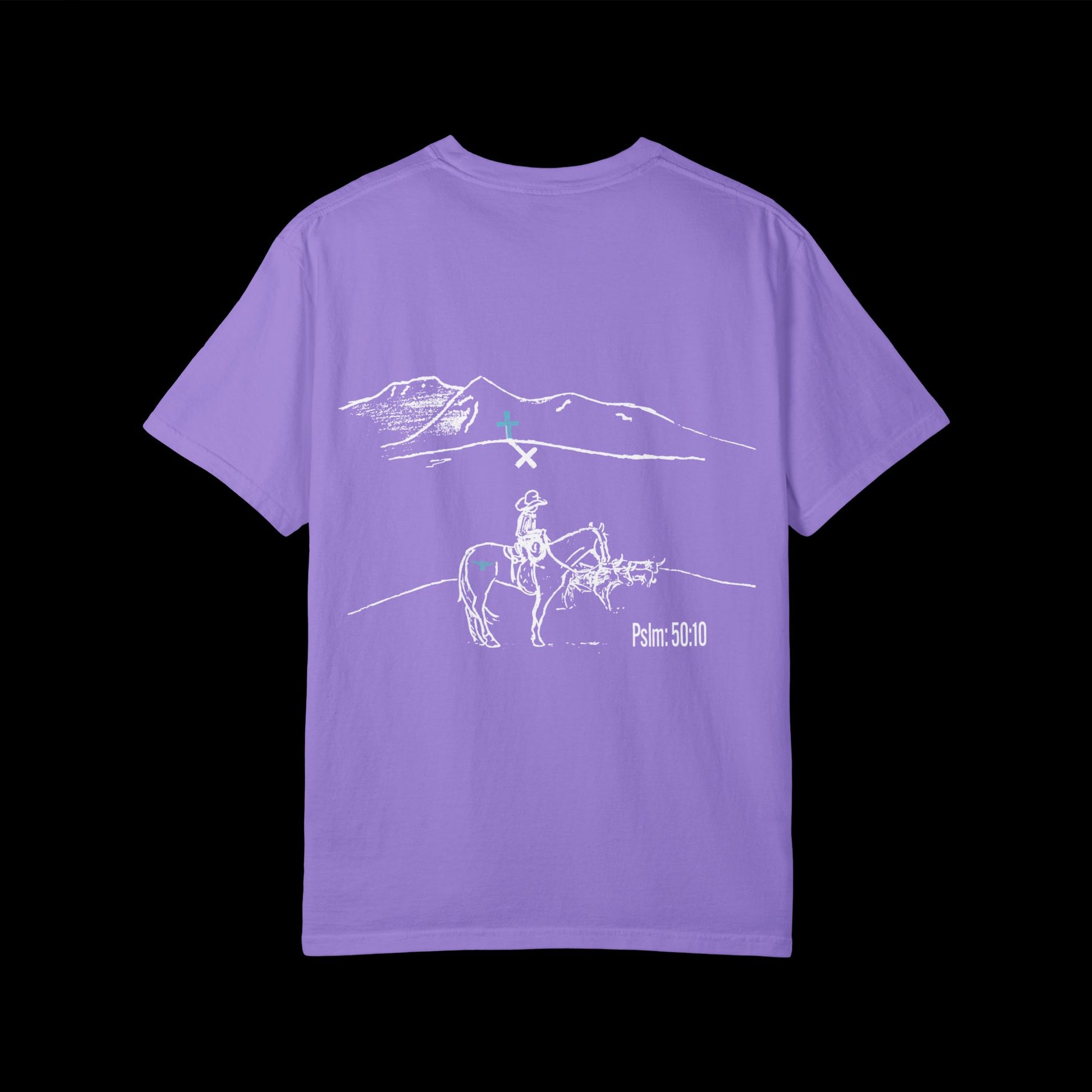 Psalm 50:10 T-Shirt – Western Faith Graphic Tee by SwingN9t