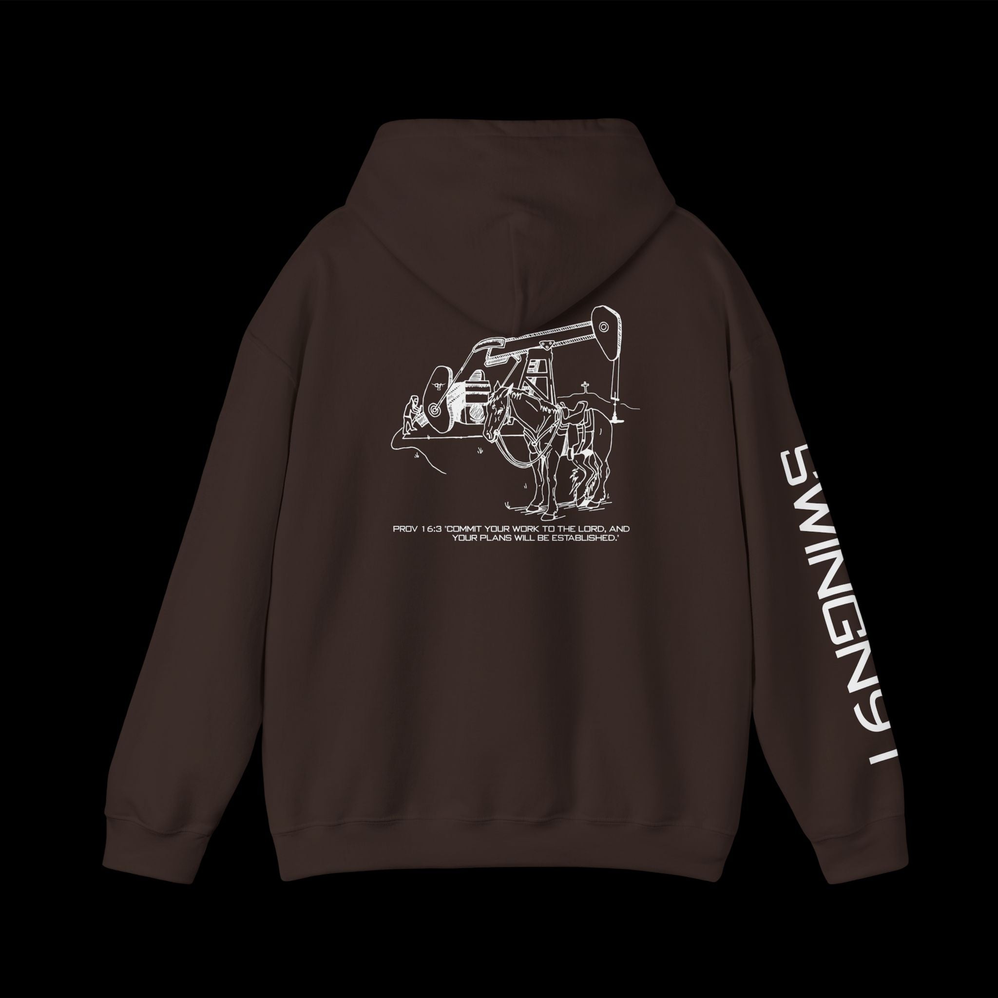 Image of PROV 16:3 PUMP JACK HOODIE