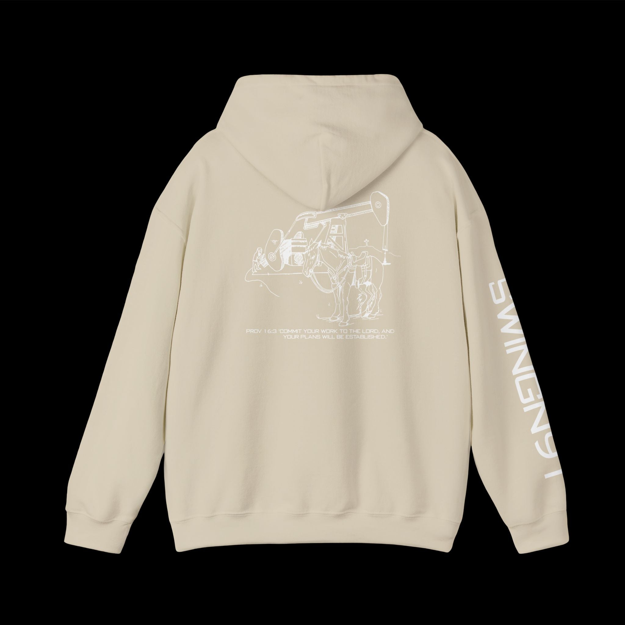 Image of PROV 16:3 PUMP JACK HOODIE