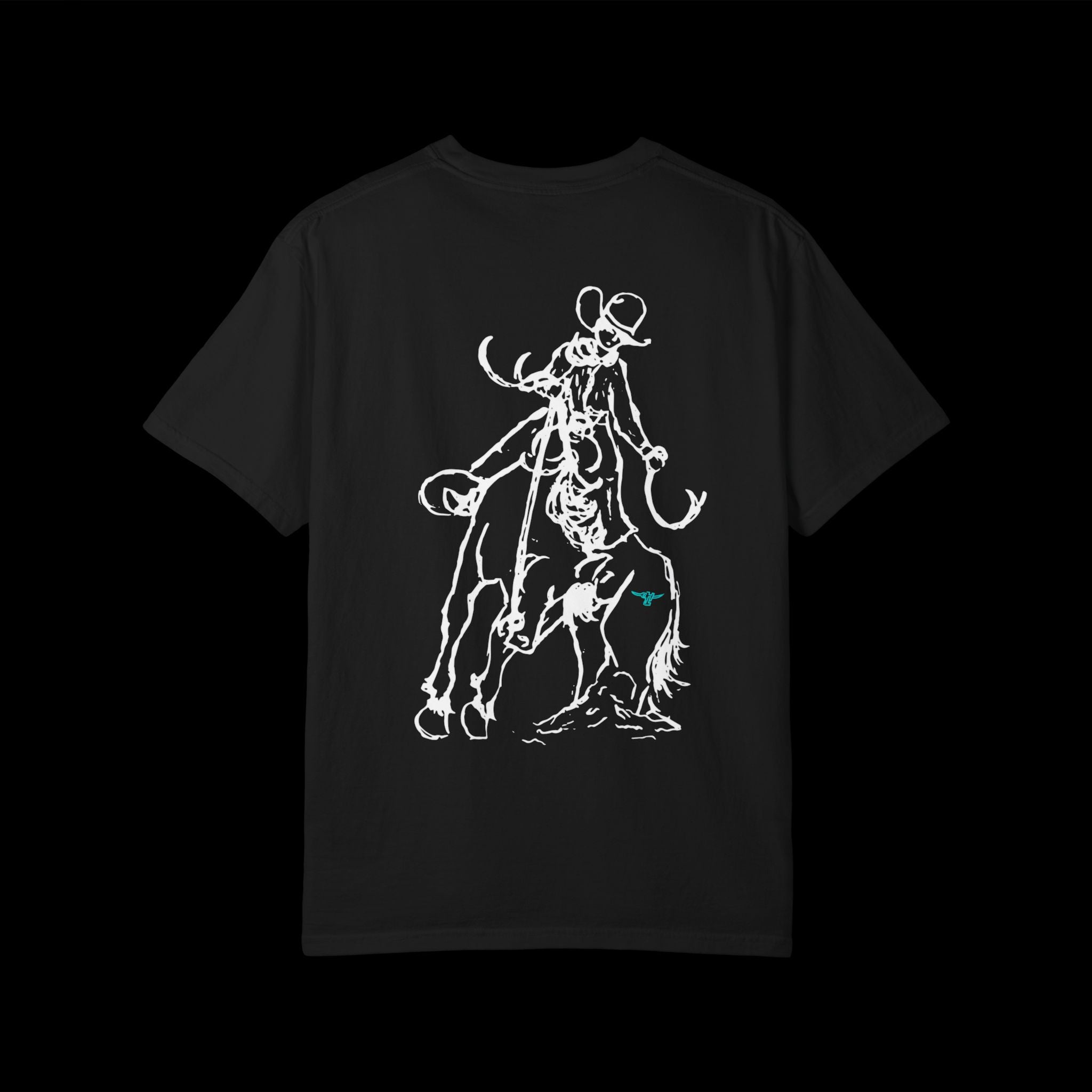 Image of Rank Cowboy T-Shirt – Western Grit Tee by SwingN9t