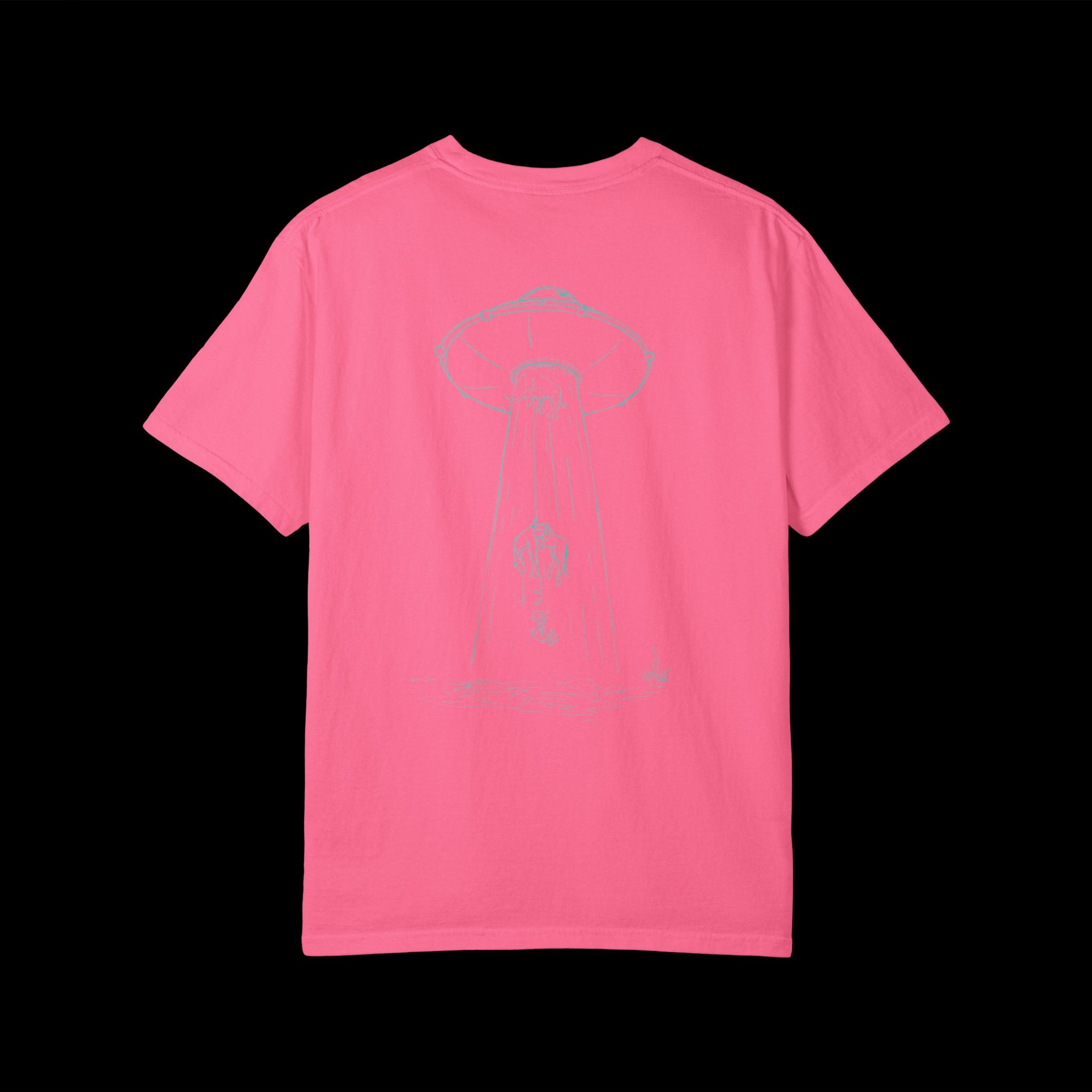 Image of UFO Cowboy T-Shirt – Western Alien Graphic Tee by SwingN9t