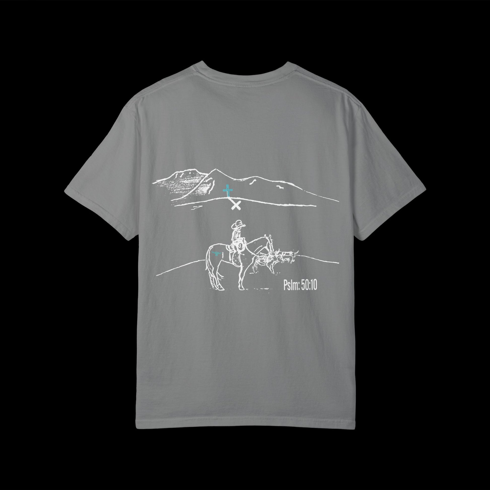 Psalm 50:10 T-Shirt – Western Faith Graphic Tee by SwingN9t