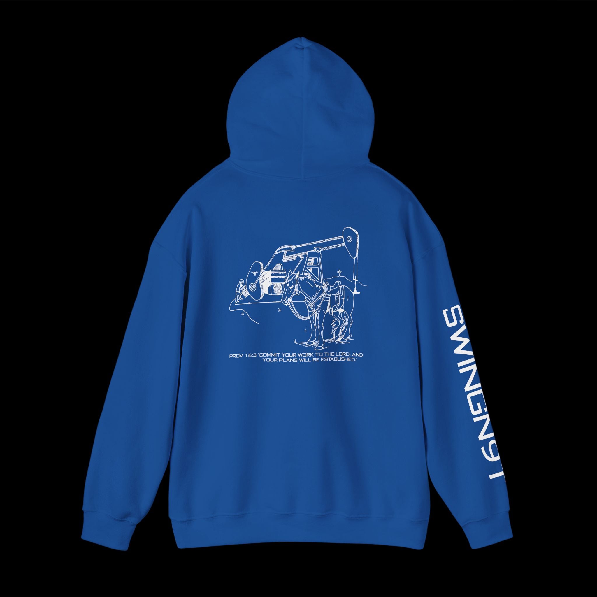 Image of PROV 16:3 PUMP JACK HOODIE