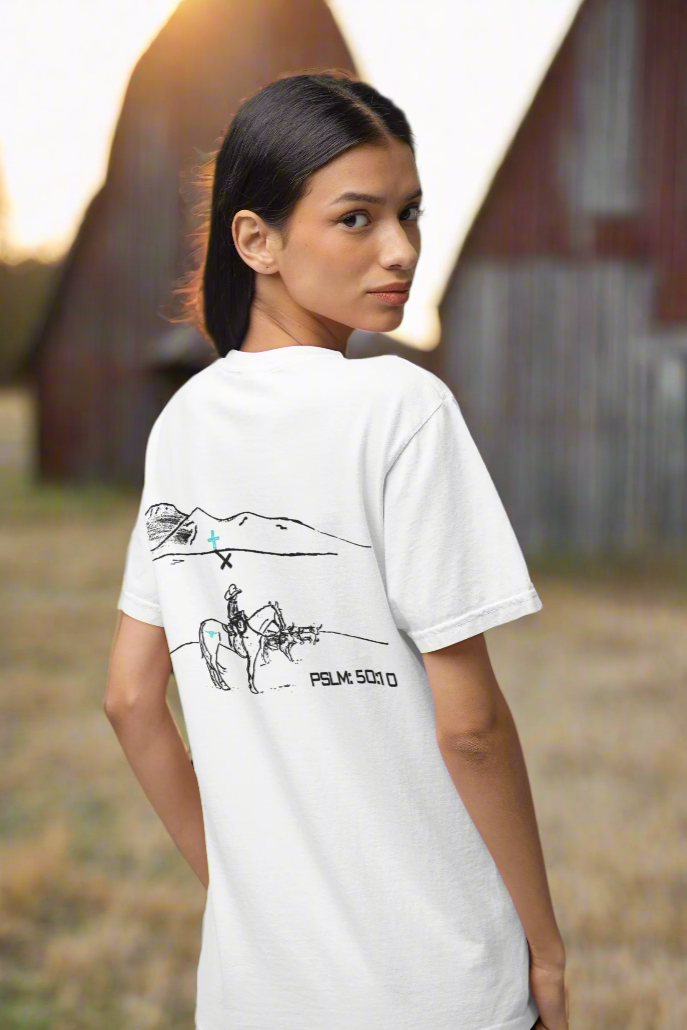 Psalm 50:10 T-Shirt – Western Faith Graphic Tee by SwingN9t