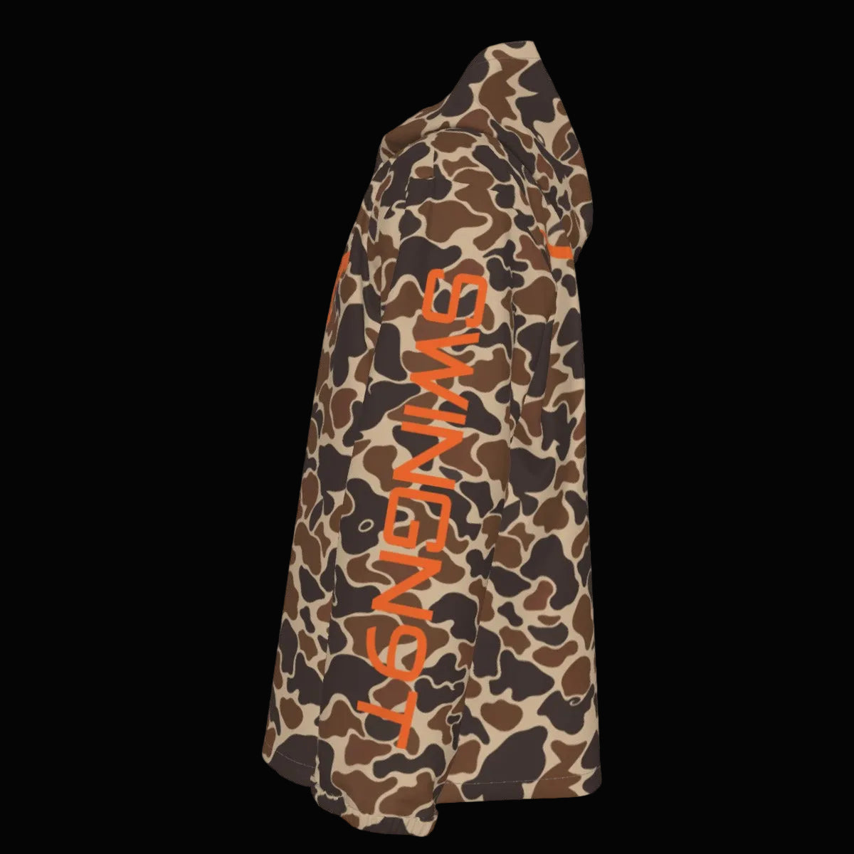 SwingN9T Duck Camo Hooded Windbreaker