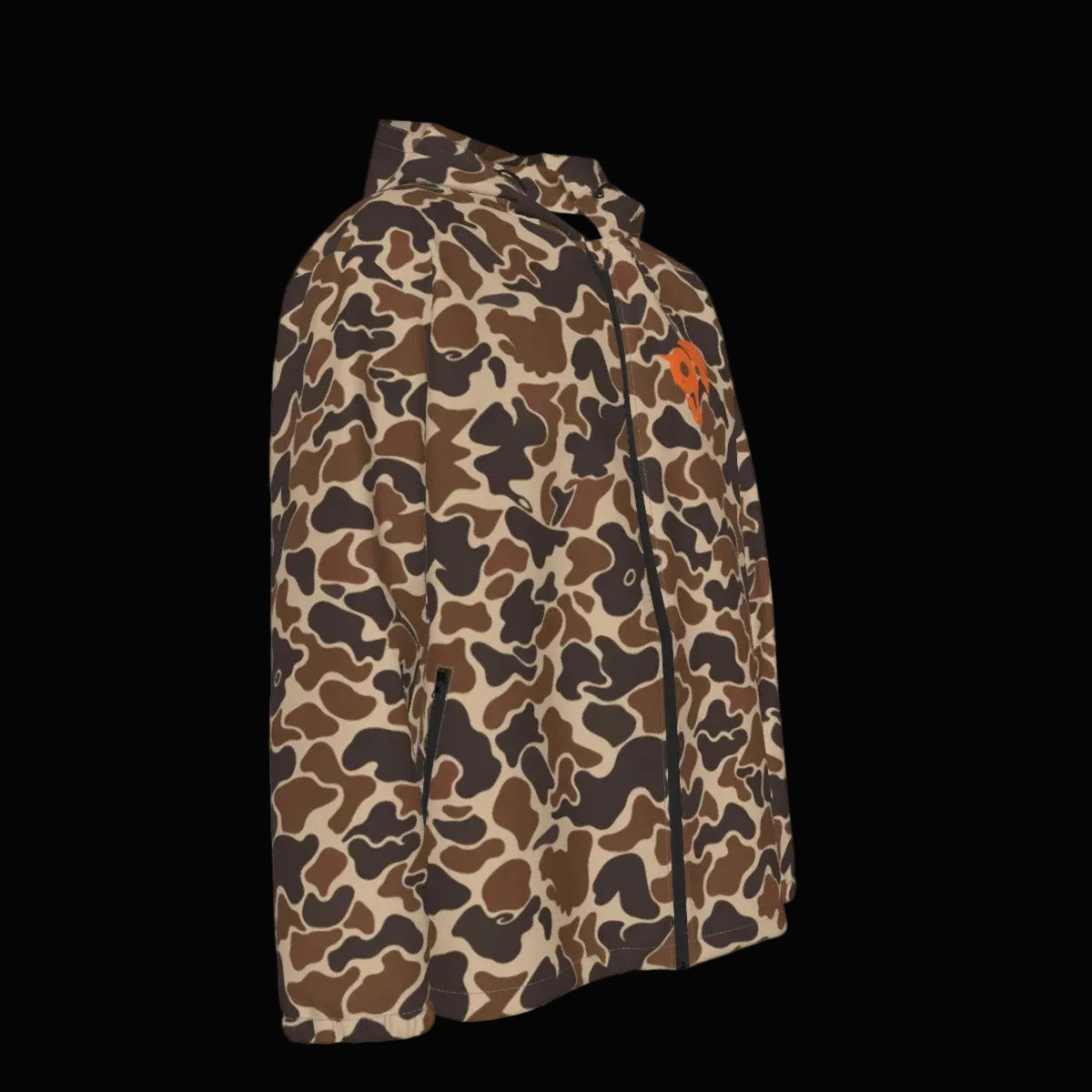 SwingN9T Duck Camo Hooded Windbreaker