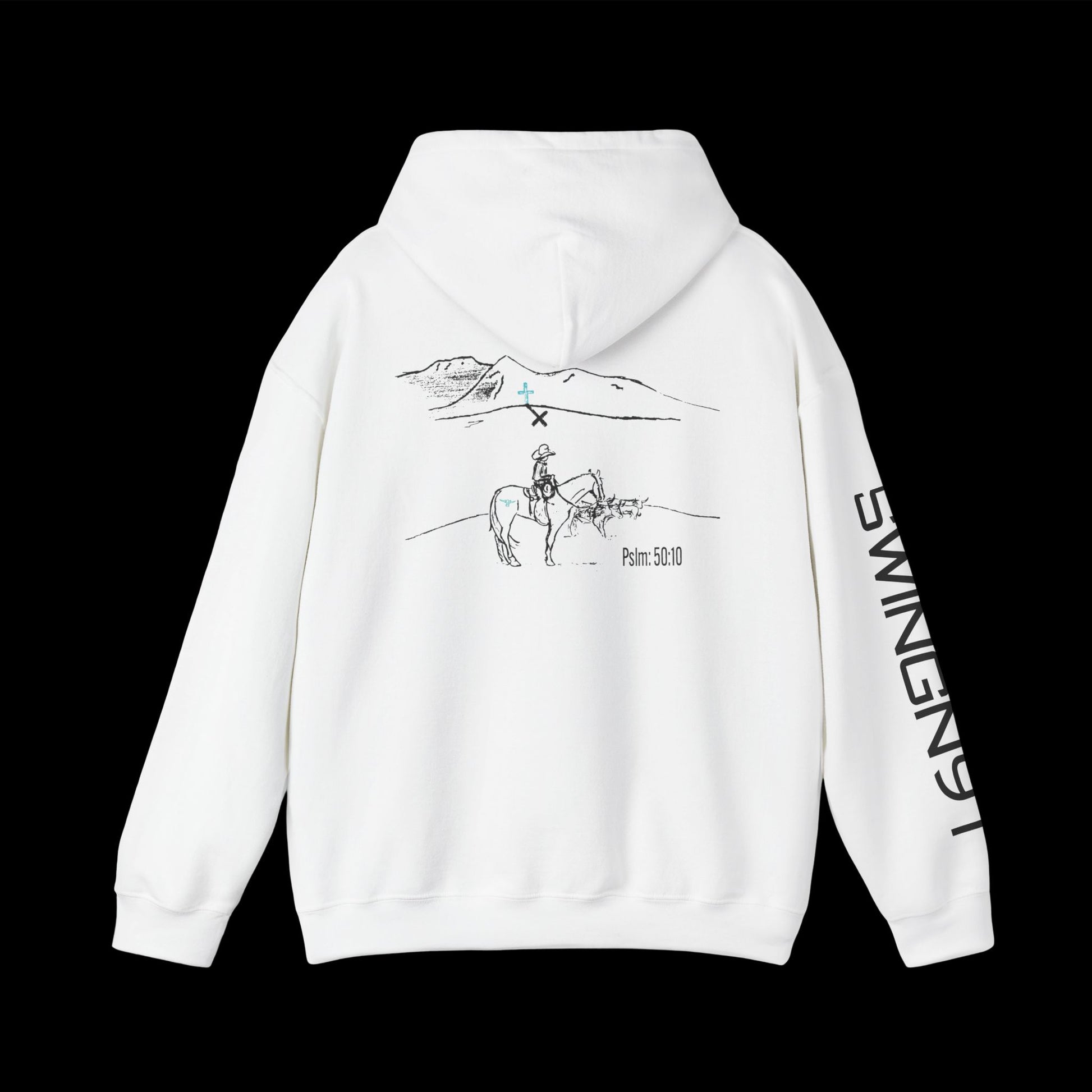 PSLM 50:10 Hoodie – Christian Cowboy Hoodie by SwingN9t
