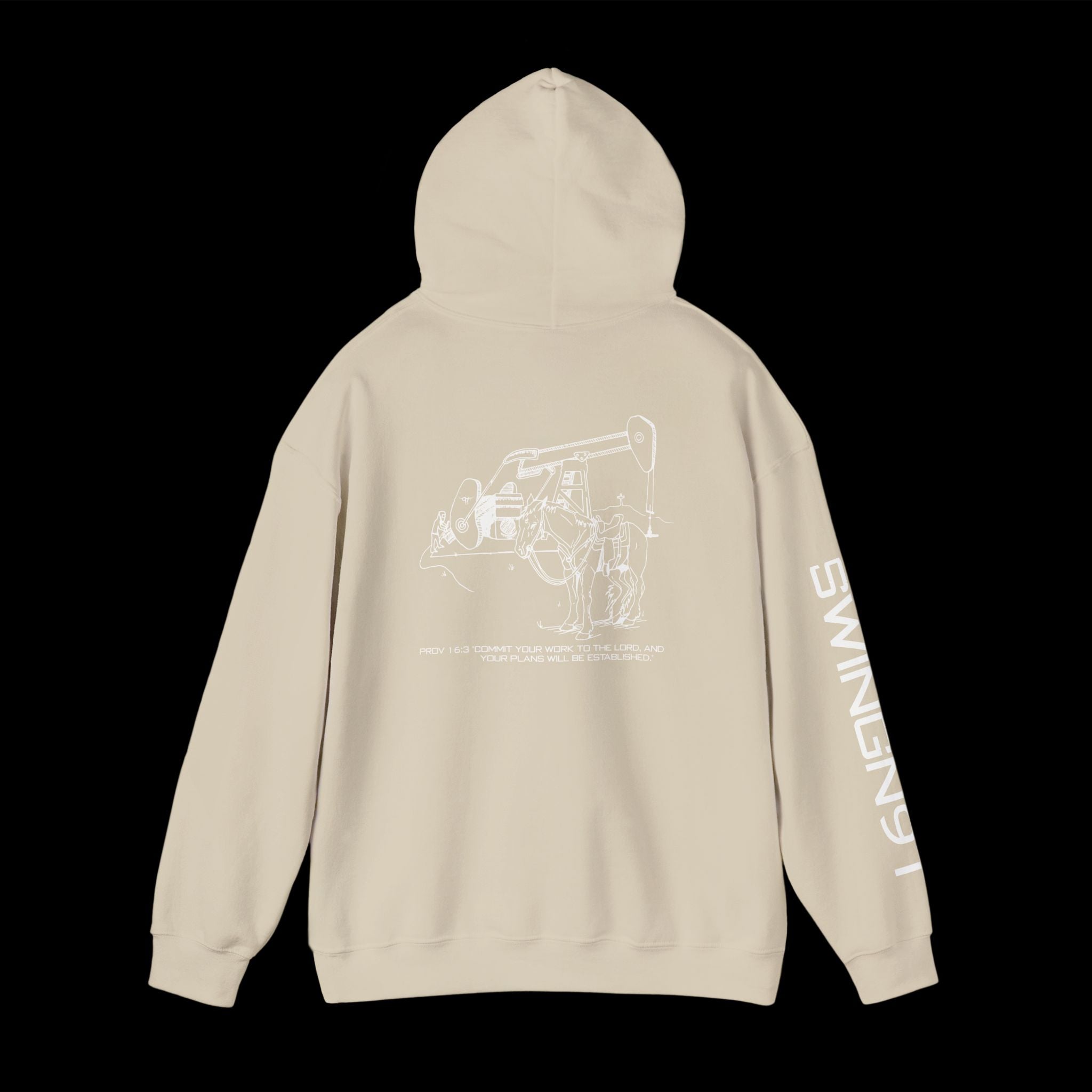 Image of PROV 16:3 PUMP JACK HOODIE