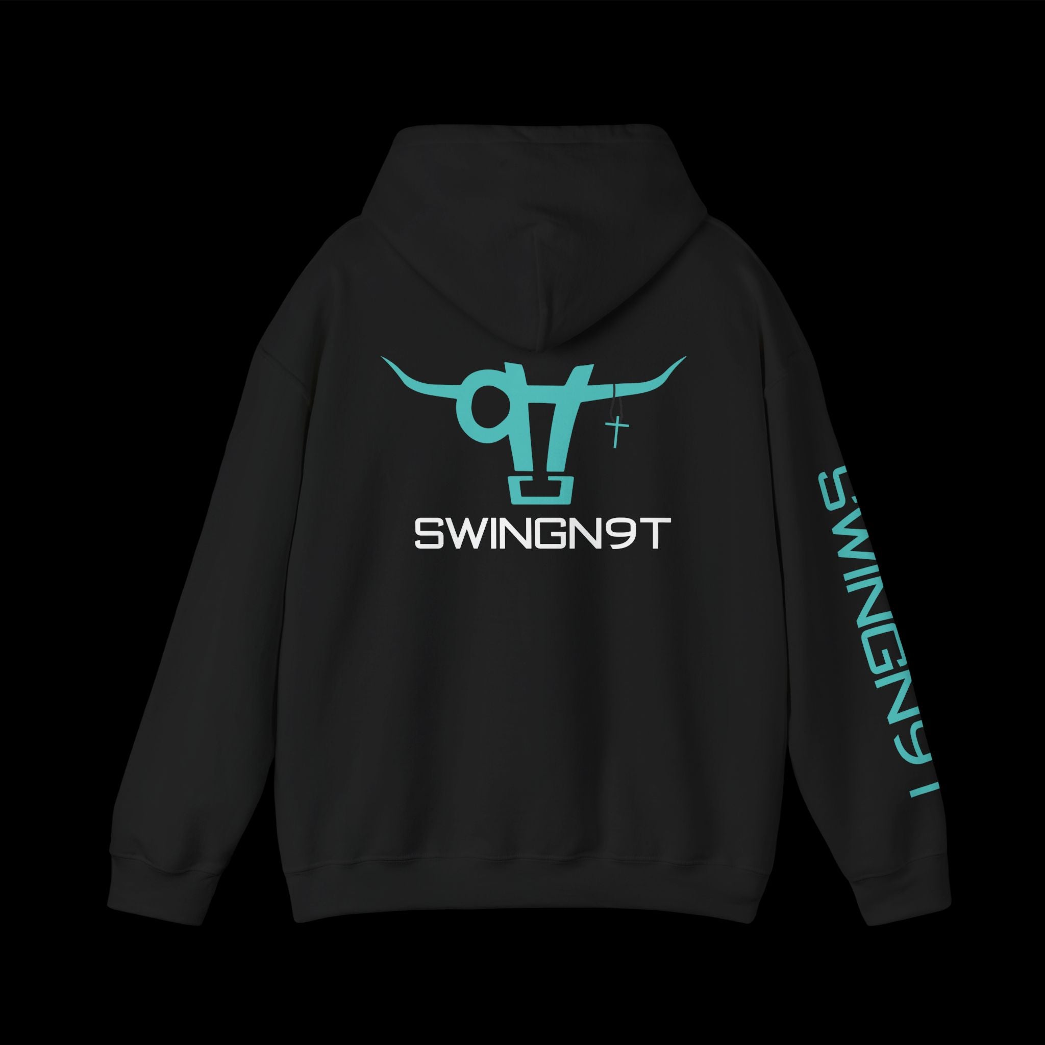 Image of SwingN9t Hoodie – Rugged Blue Collar Workwear