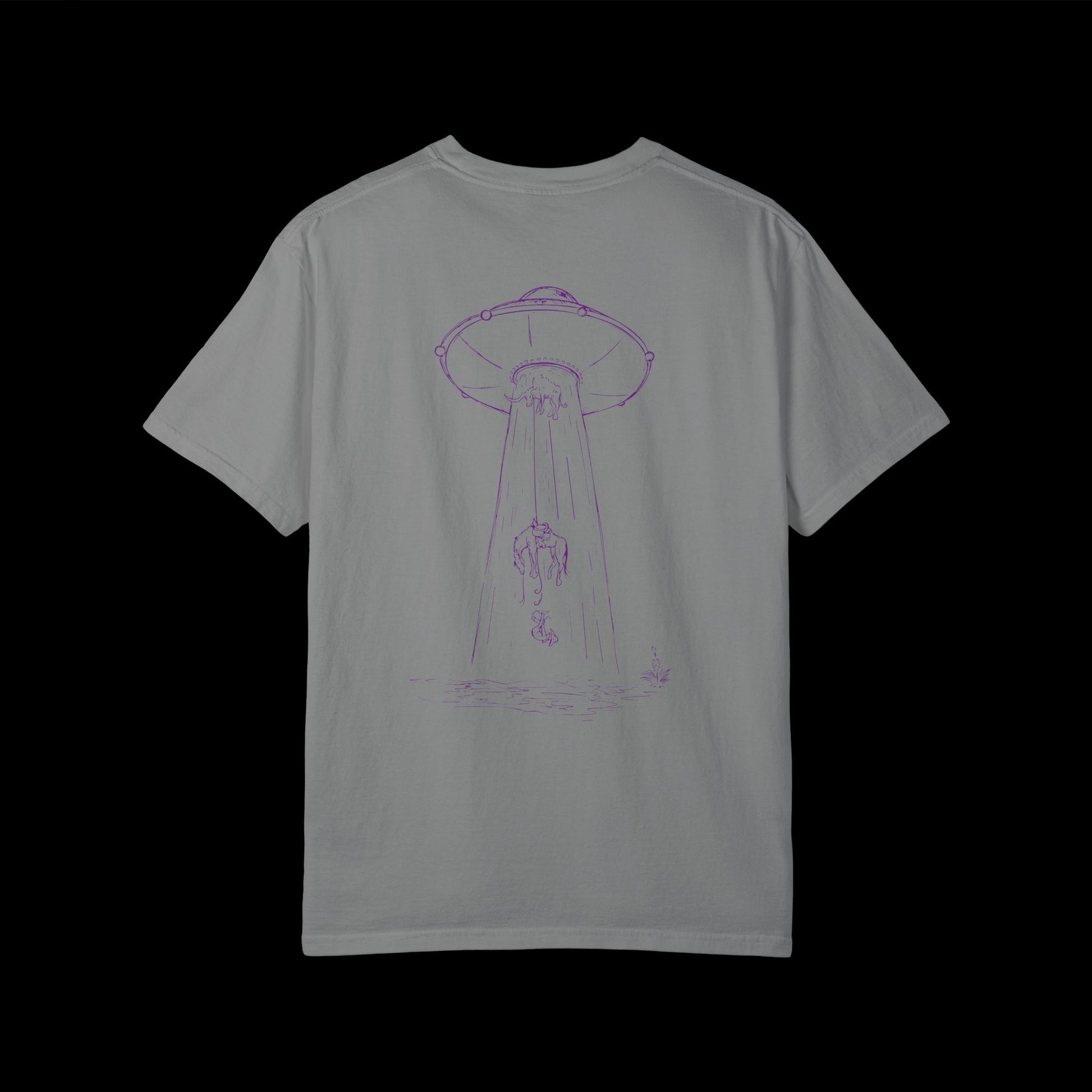 UFO Cowboy T-Shirt – Western Alien Graphic Tee by SwingN9t