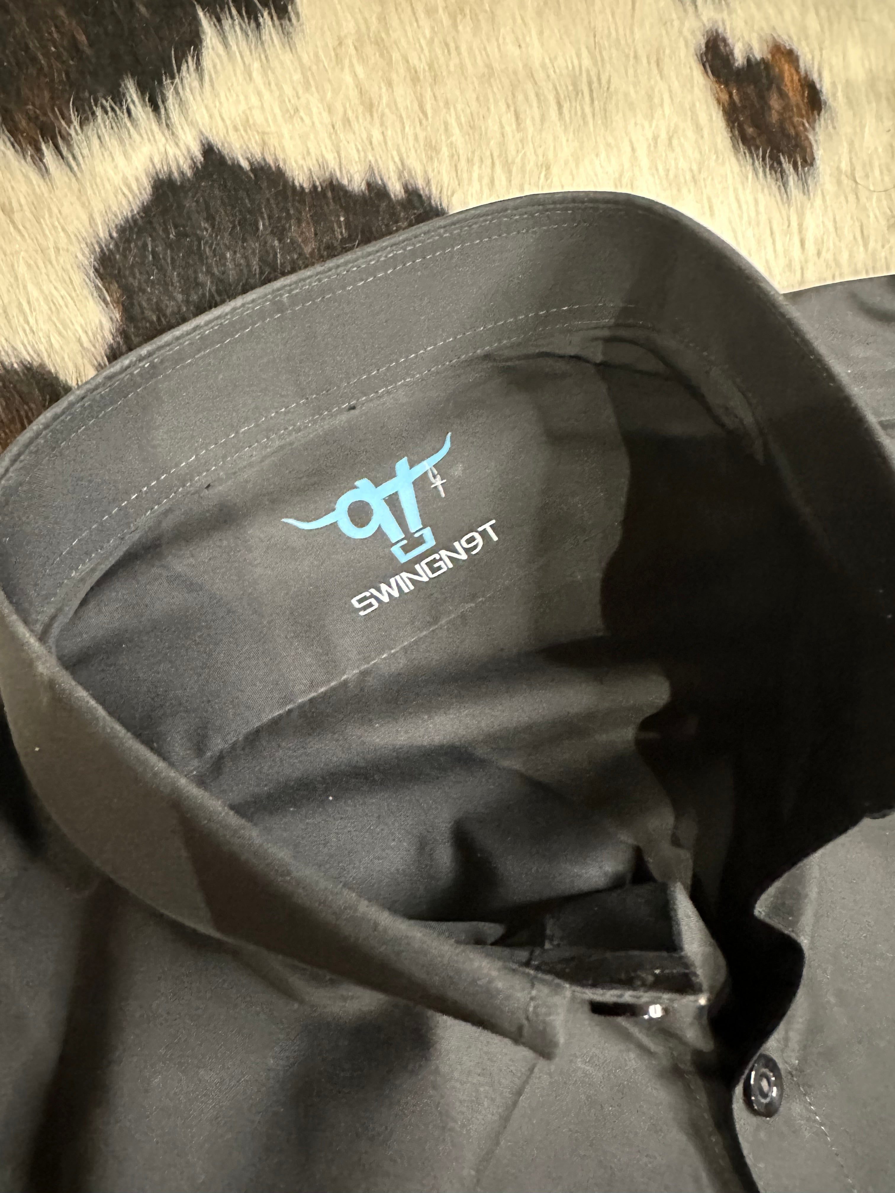 Image of Western Button-Up Shirt – Cowboy Built, Damn Sharp