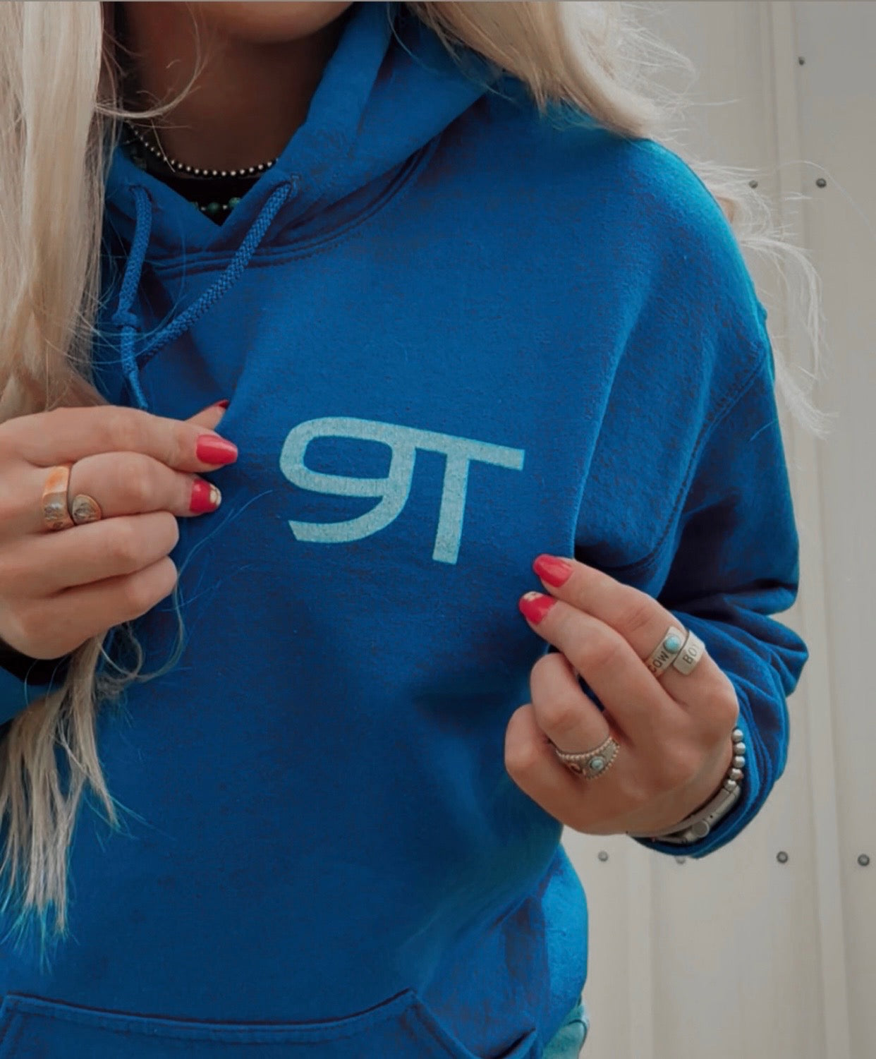 Image of SwingN9t Hoodie – Rugged Blue Collar Workwear