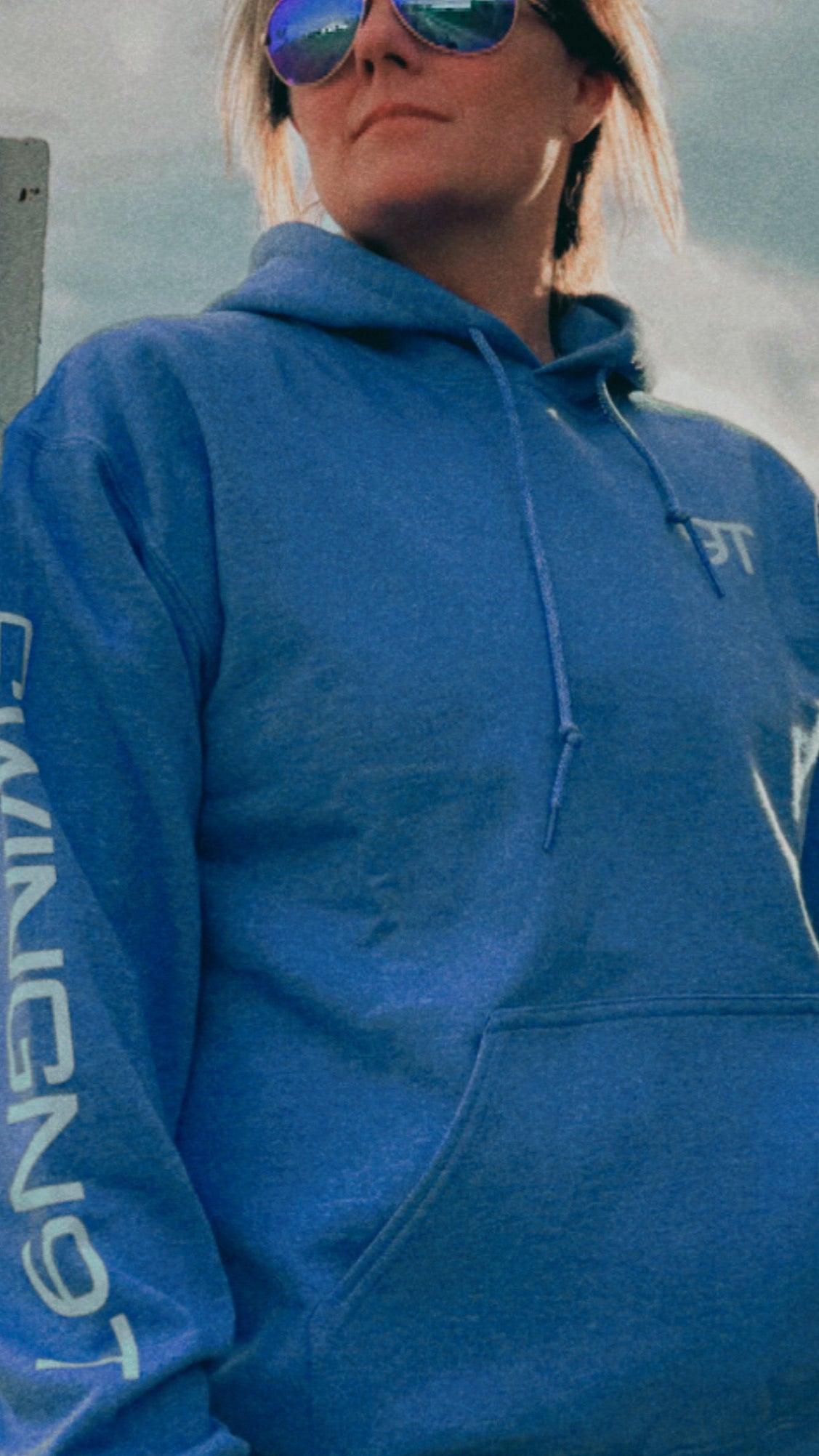 Image of SwingN9t Hoodie – Rugged Blue Collar Workwear