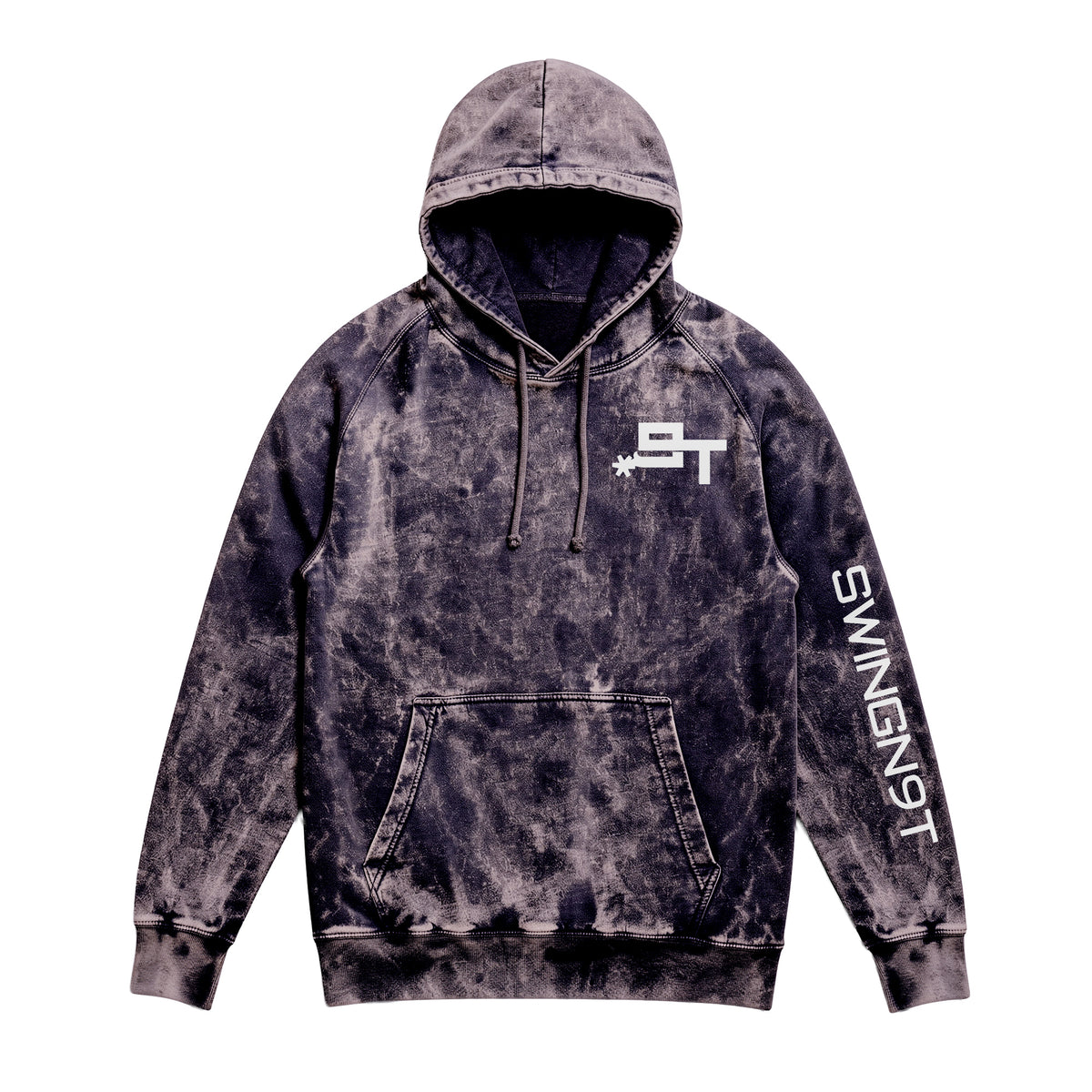 The Best Company Hoodie / Cloud Black / front on white