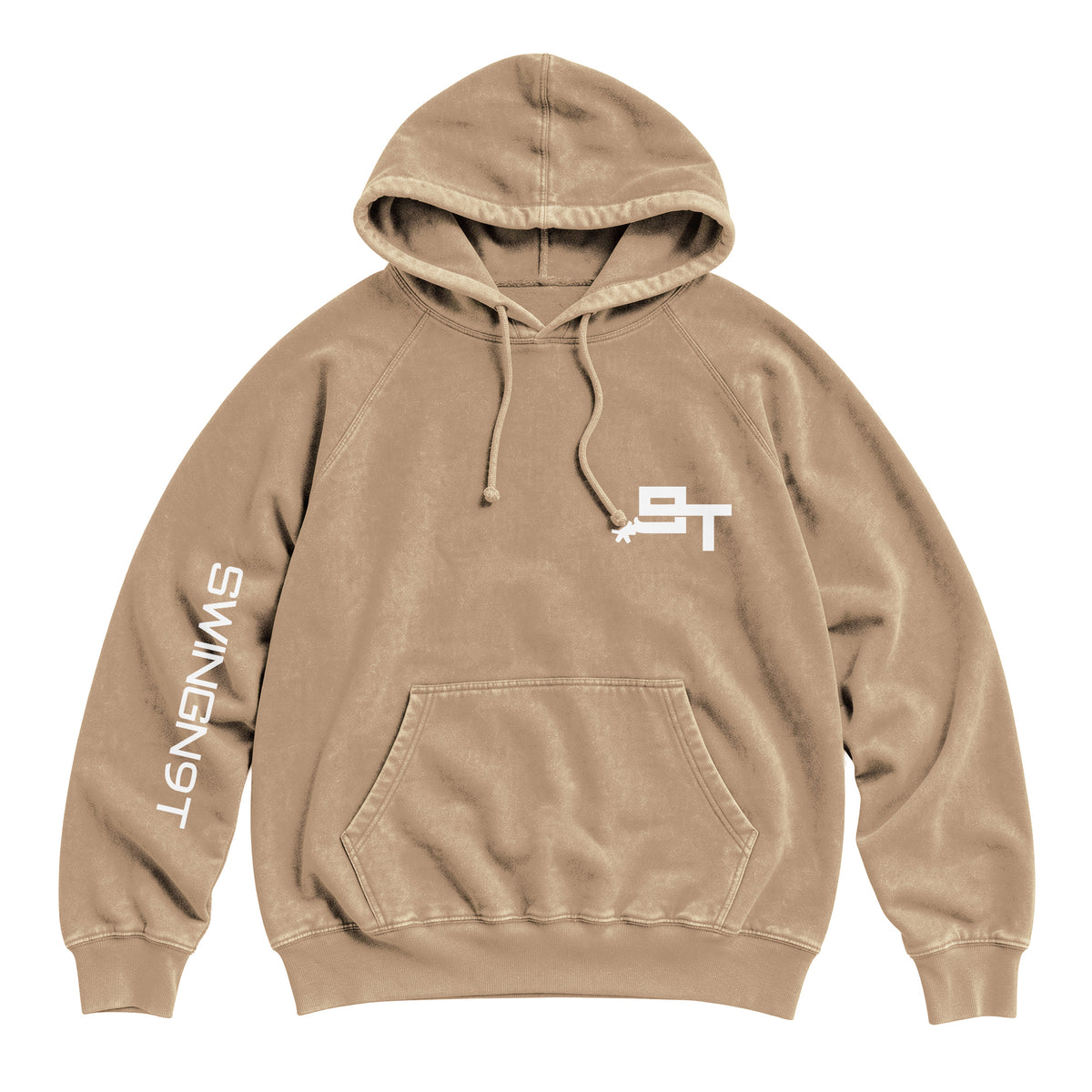 PSLM 50:10 Hoodie / Vintage Coffee / front on white