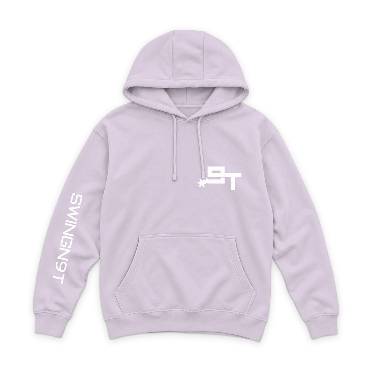 PSLM 50:10 Hoodie / Lilac / front on white