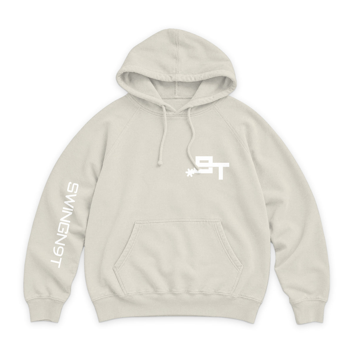 PSLM 50:10 Hoodie / Vintage Arctic / front on white