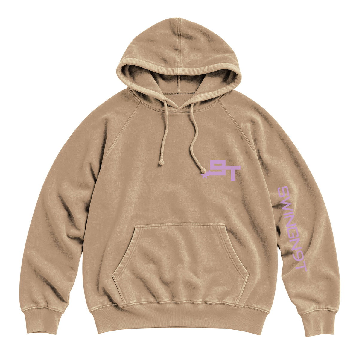 Midnight Mystic Hoodie / Vintage Coffee / front on white