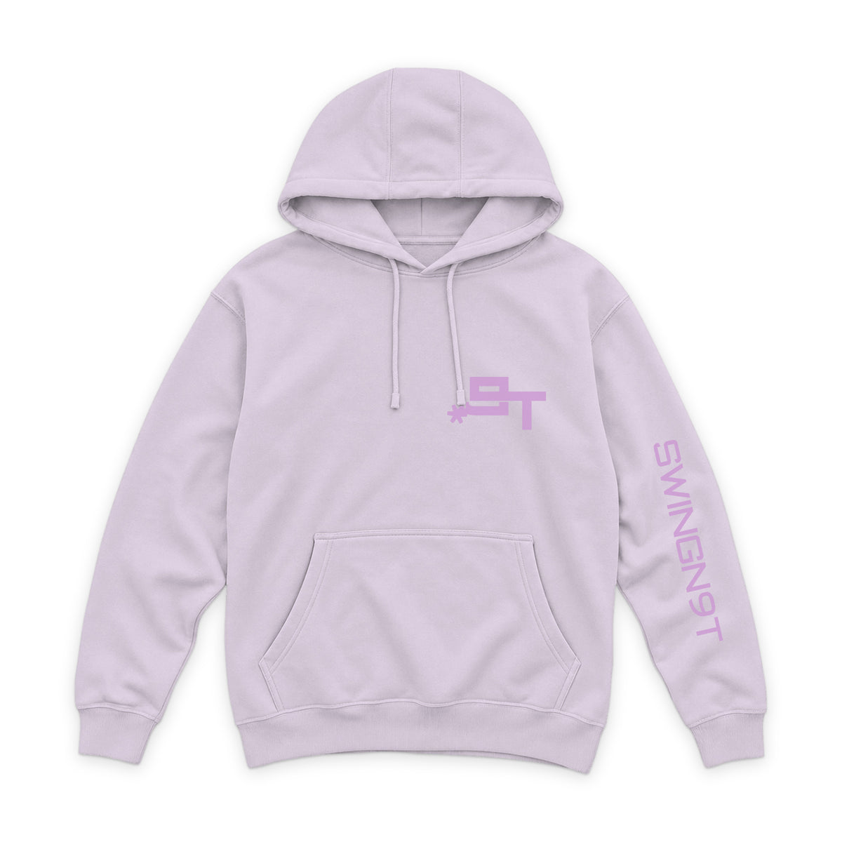 Midnight Mystic Hoodie / Lilac / front on white
