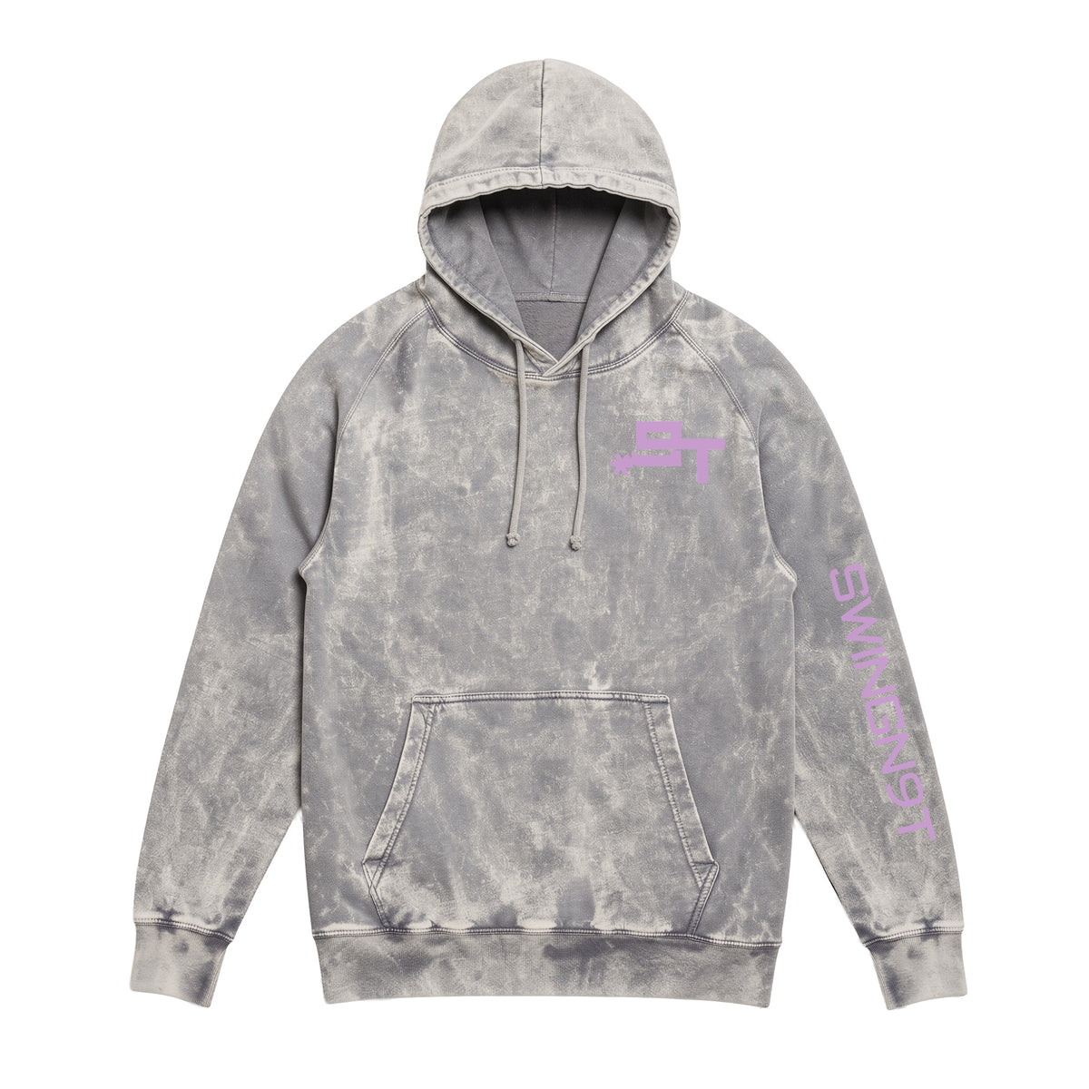Midnight Mystic Hoodie / Cloud Rock / front on white