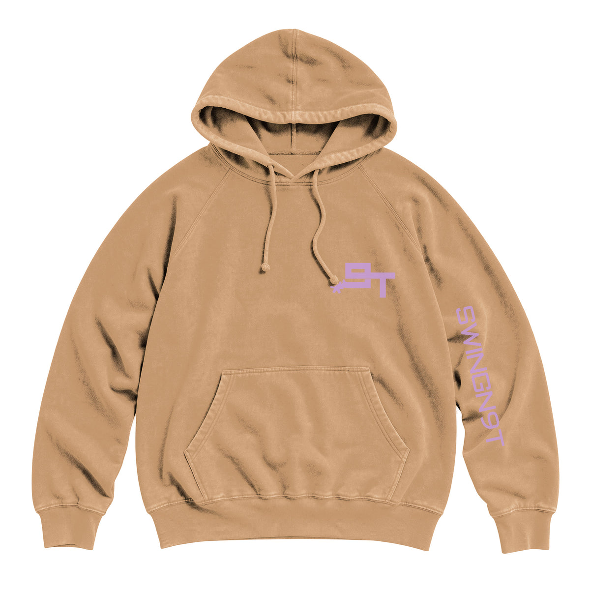 Midnight Mystic Hoodie / Vintage Camel / front on white