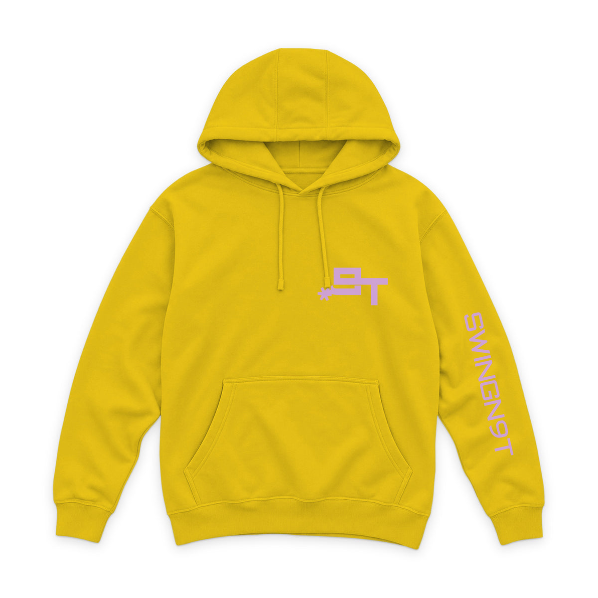 Midnight Mystic Hoodie / Lemon / front on white