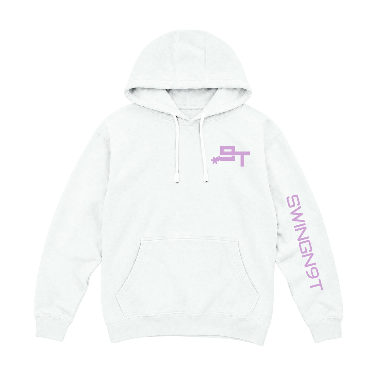 Midnight Mystic Hoodie / Oatmeal Heather / front on white