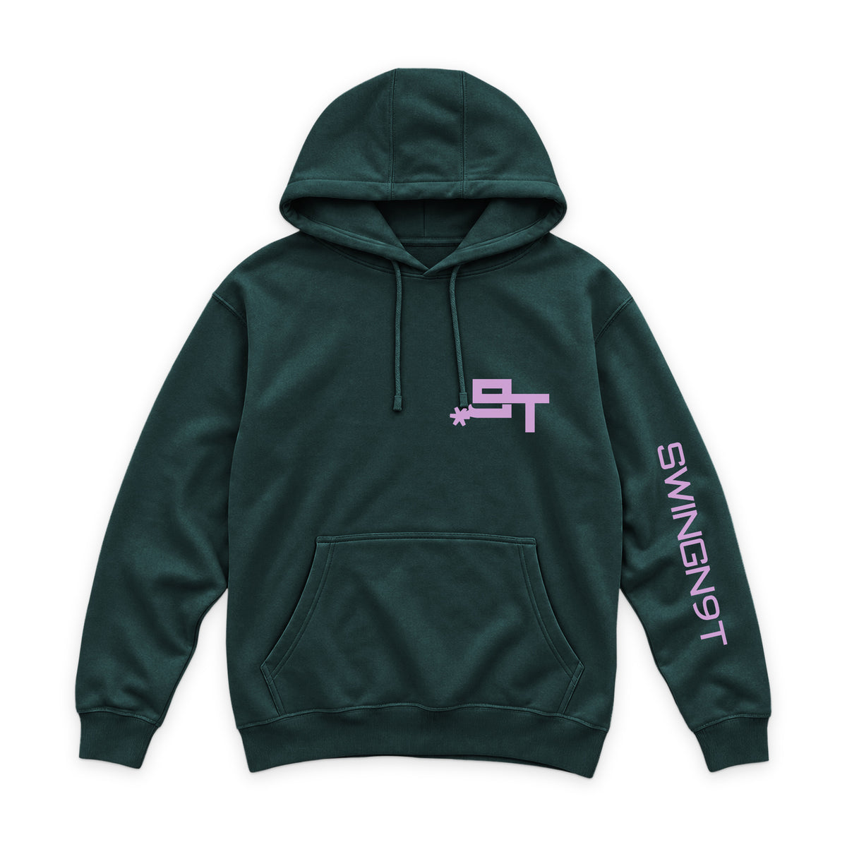 Midnight Mystic Hoodie / Sport Green / front on white