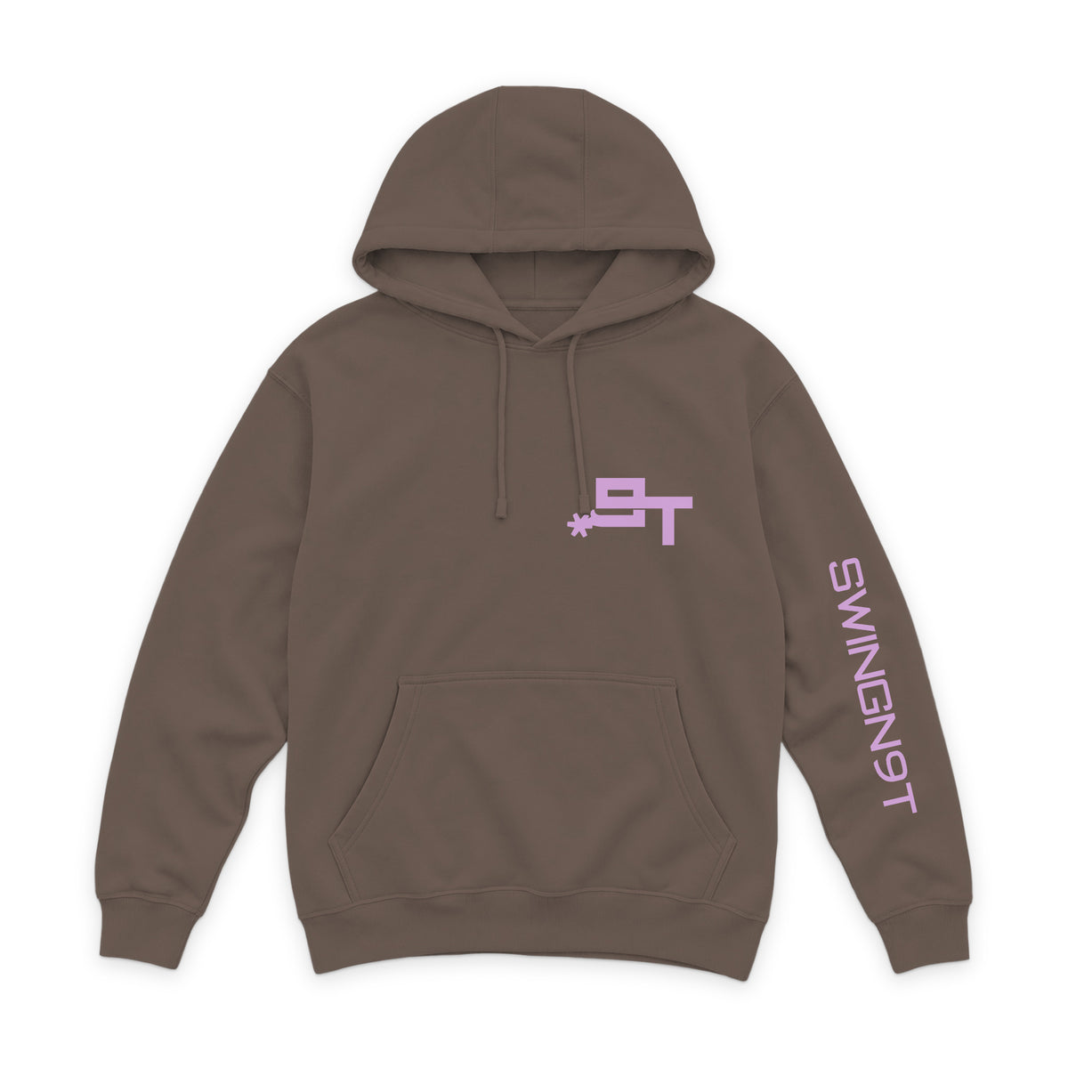 Midnight Mystic Hoodie / Coffee / front on white