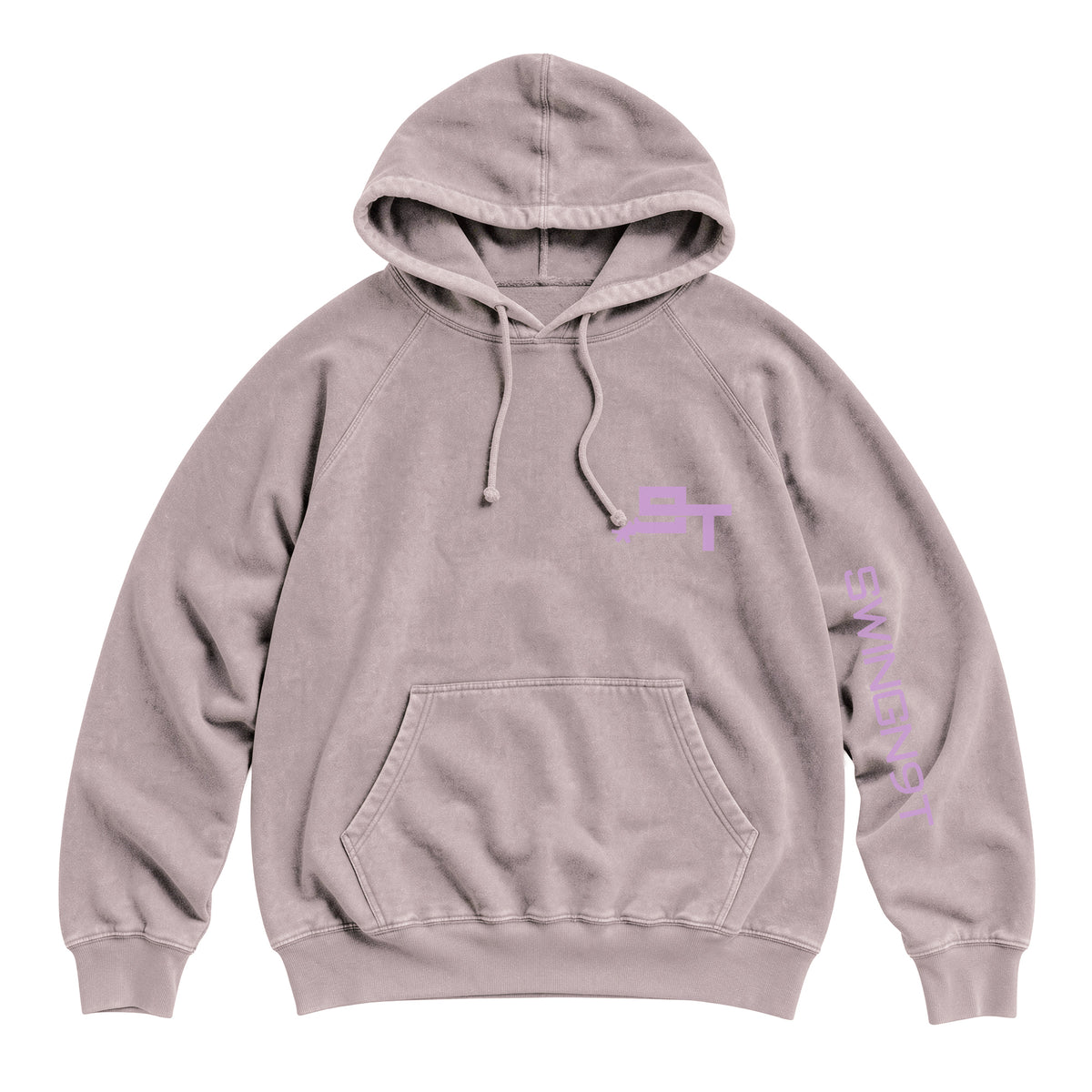 Midnight Mystic Hoodie / Vintage Zinc / front on white