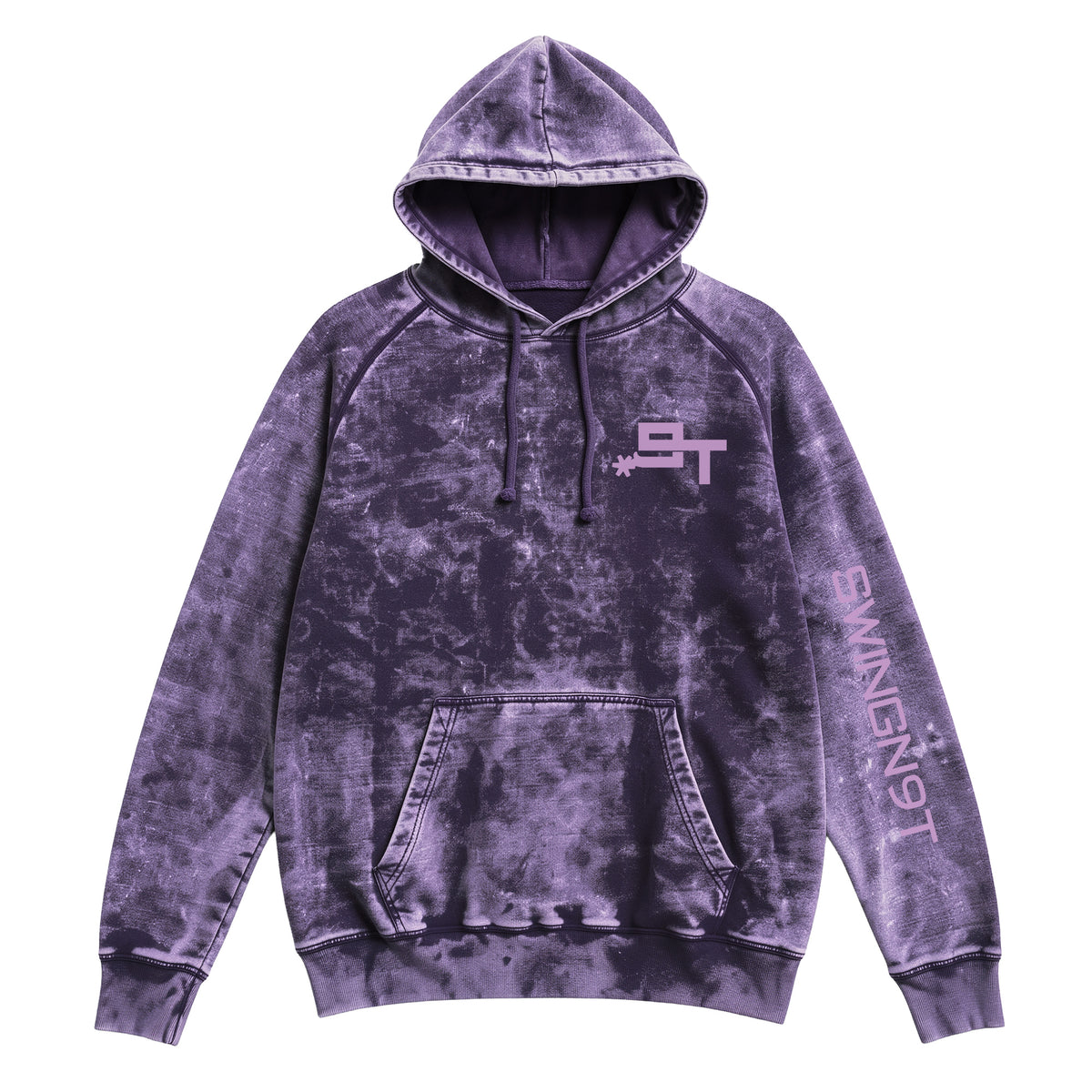 Midnight Mystic Hoodie / Cloud Purple / front on white