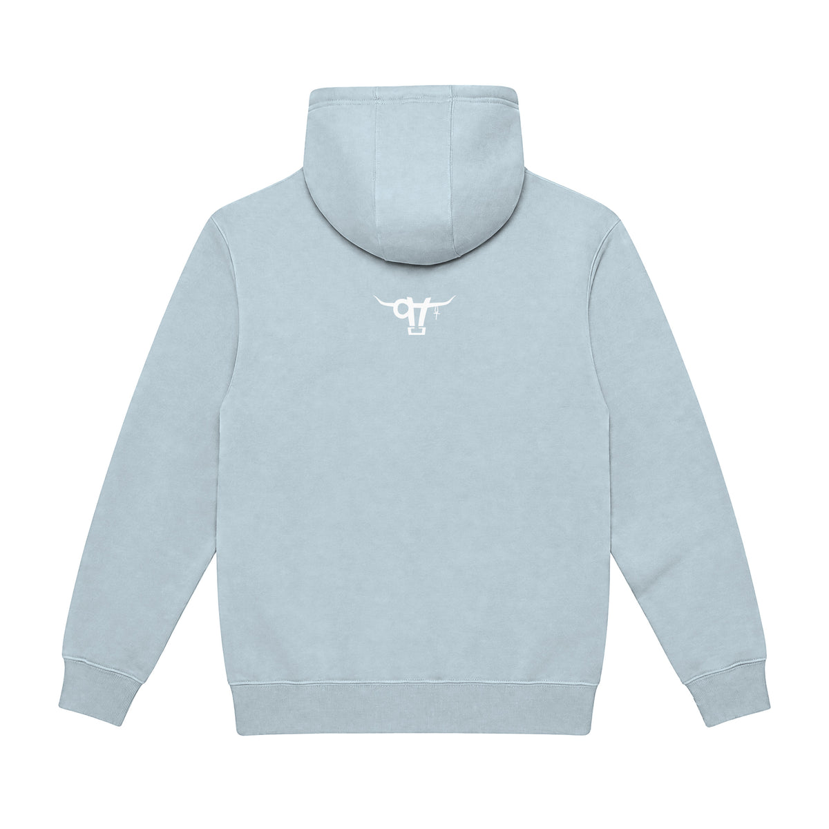If God Said It Hoodie / Blue Mist / back on white