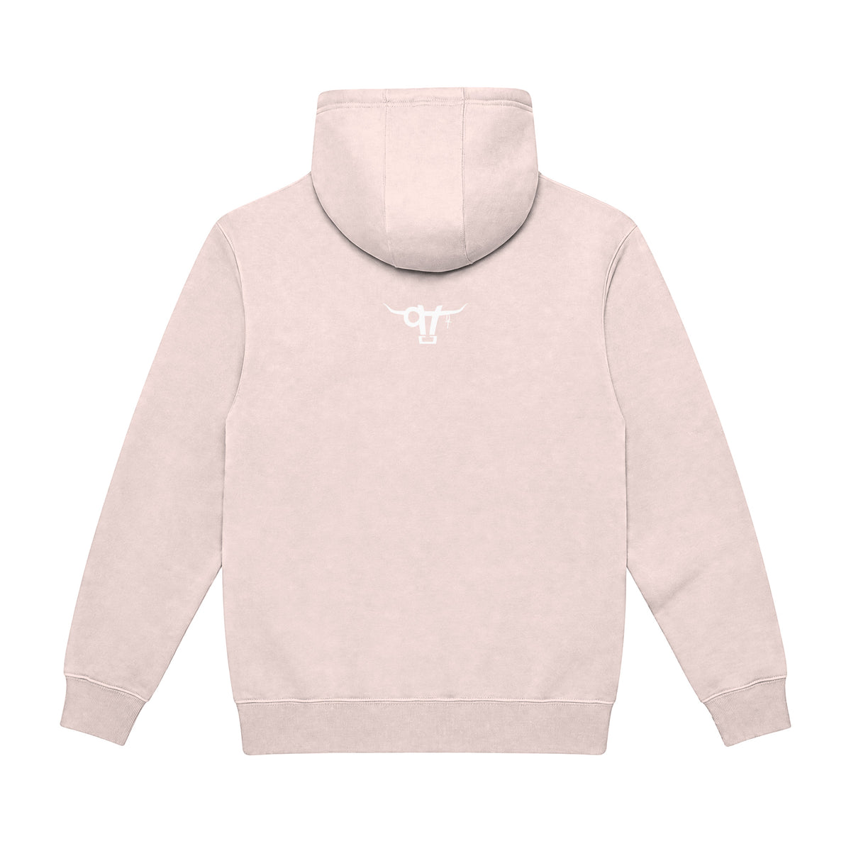 If God Said It Hoodie / Pale Pink / back on white