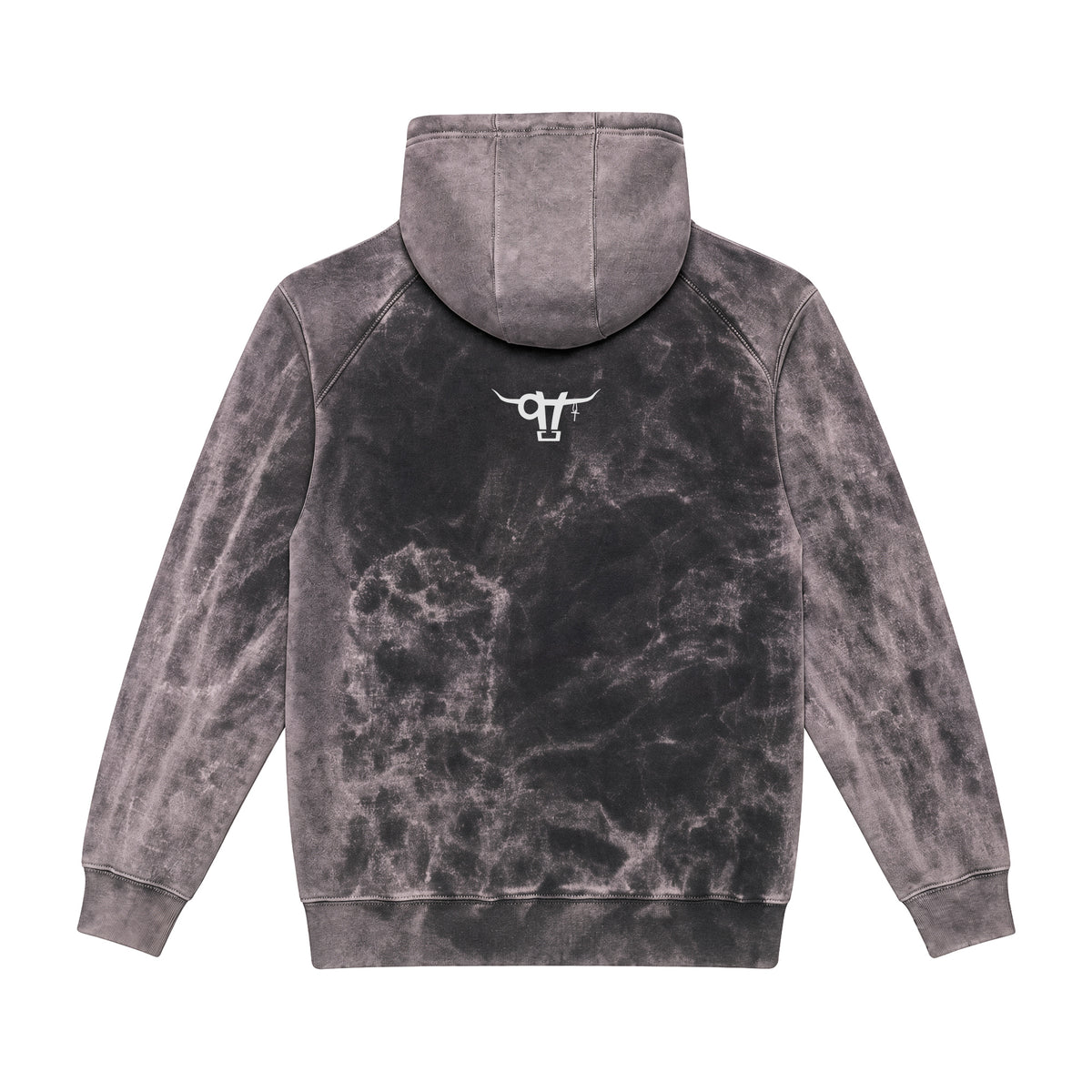 If God Said It Hoodie / Cloud Black / back on white