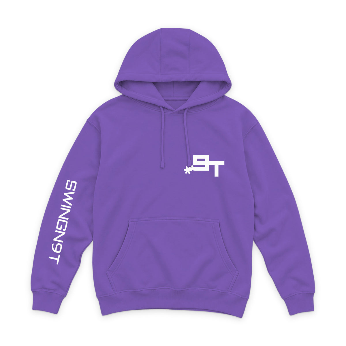 Livestock Hoodie / Purple / front on white