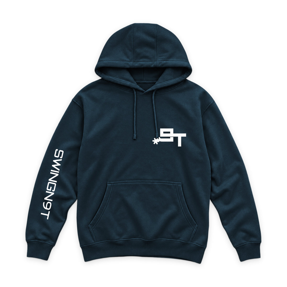 Livestock Hoodie / Navy / front on white