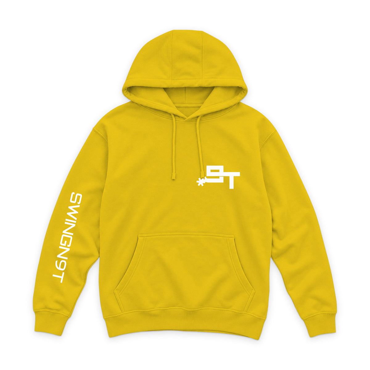 Livestock Hoodie / Lemon / front on white