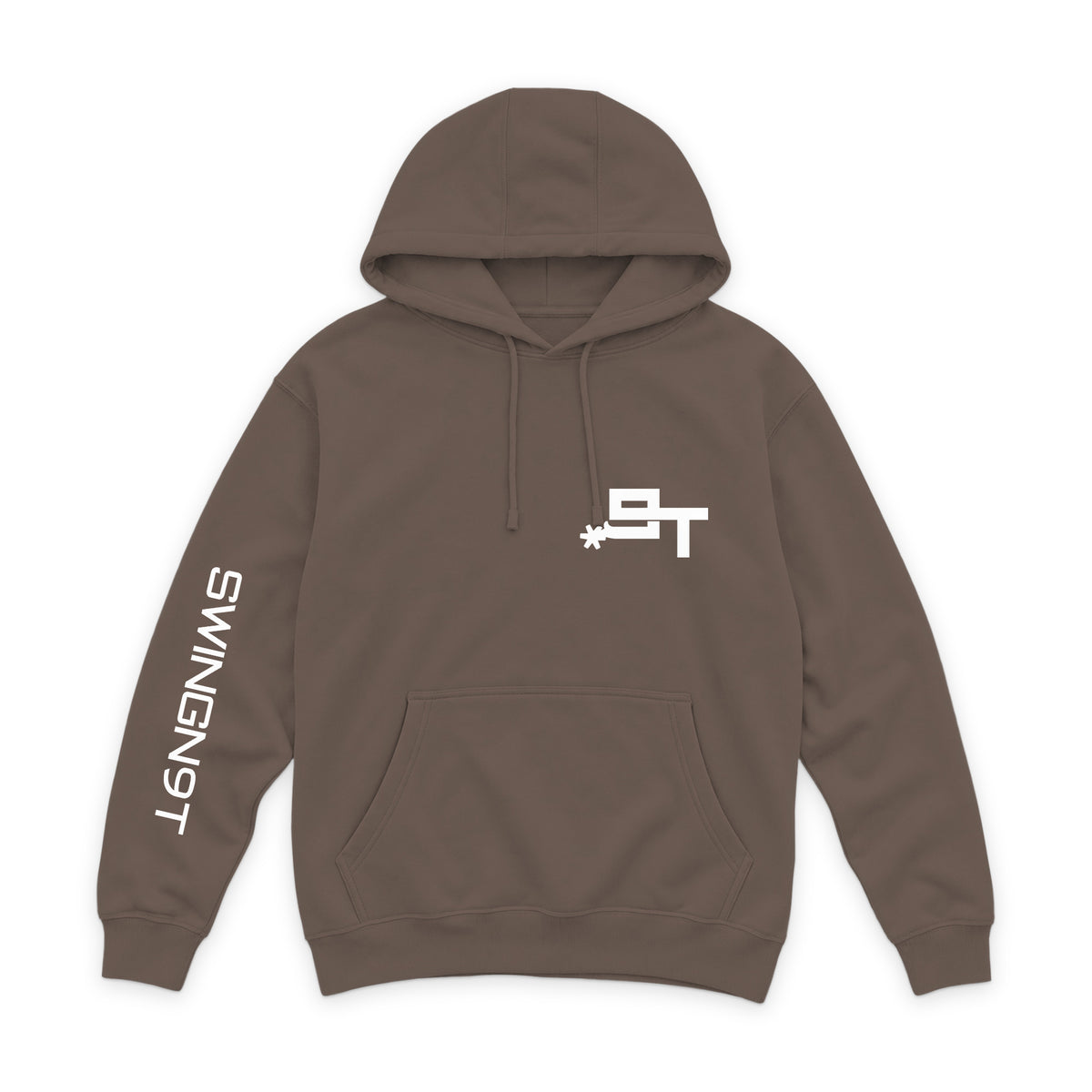 Livestock Hoodie / Coffee / front on white