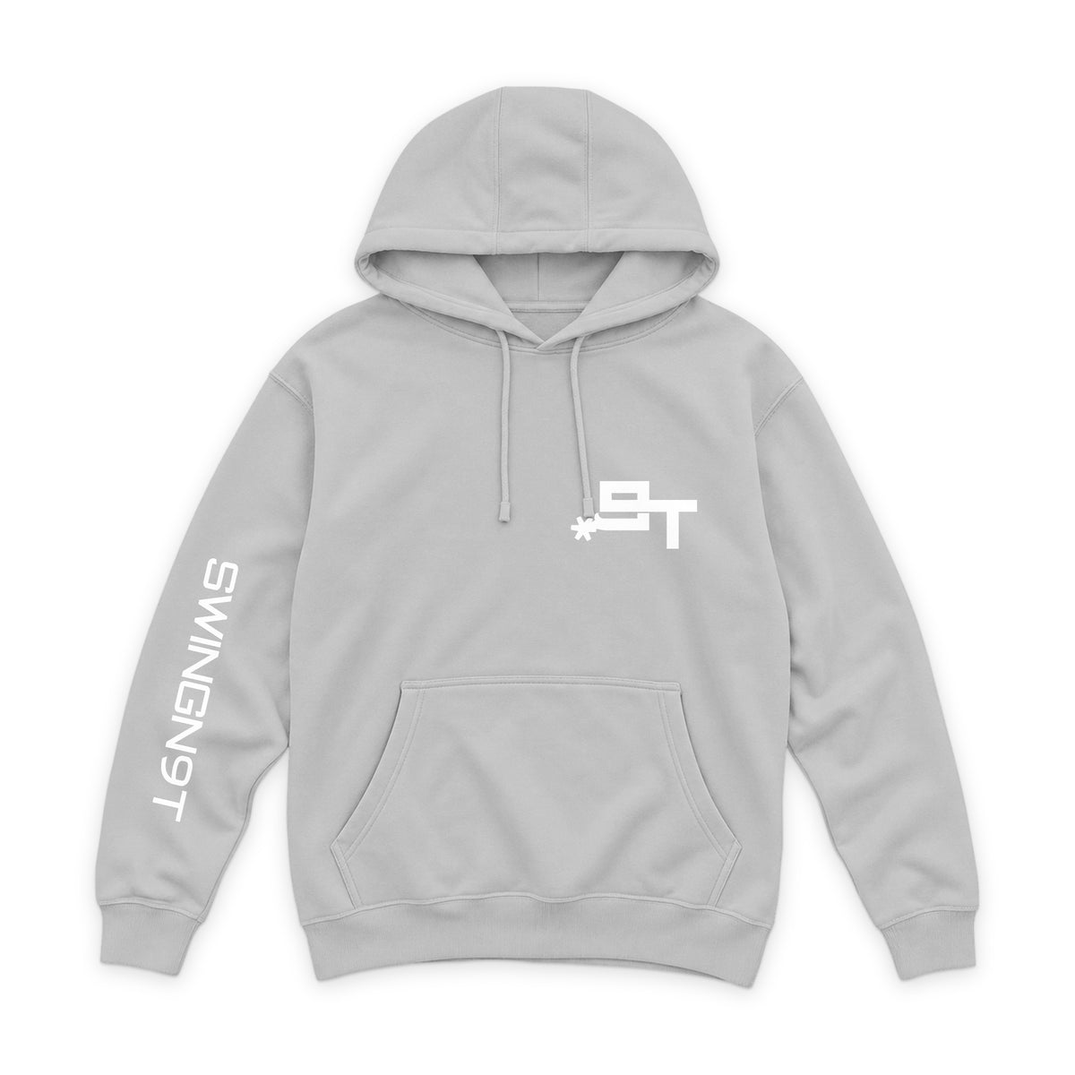Livestock Hoodie / Dove Grey / front on white