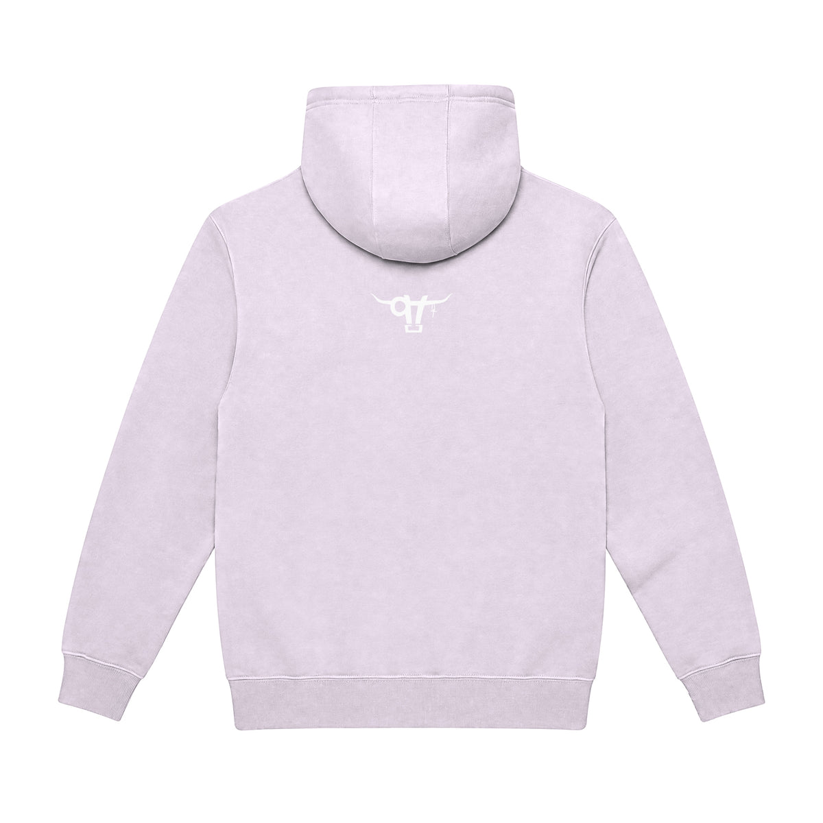 Guardian of the Dirt Hoodie / Lilac / back on white
