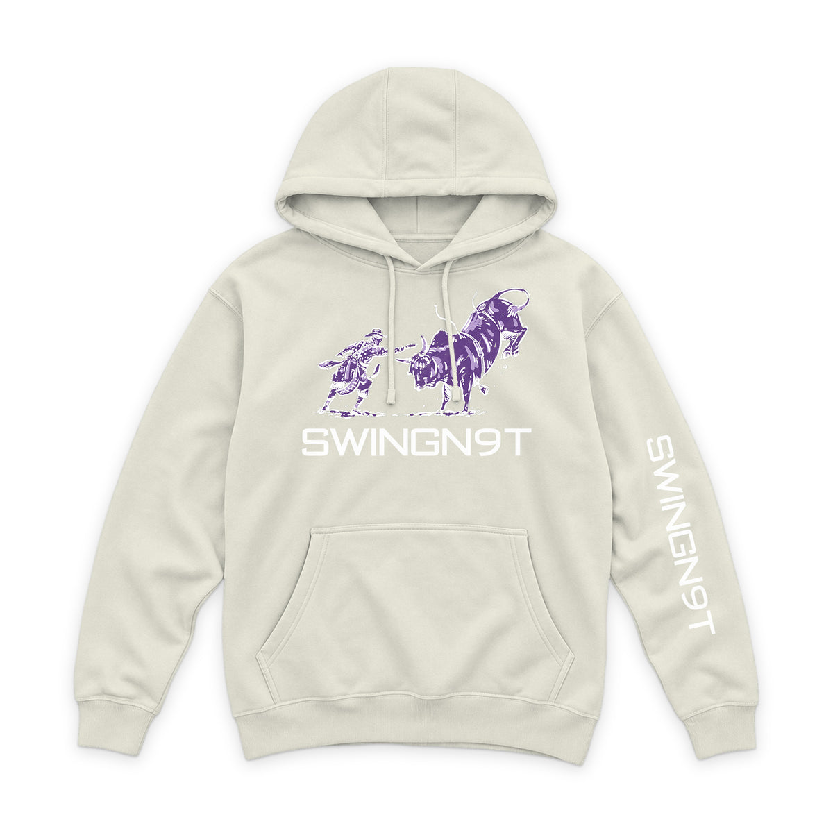 Guardian of the Dirt Hoodie / Tofu / front on white