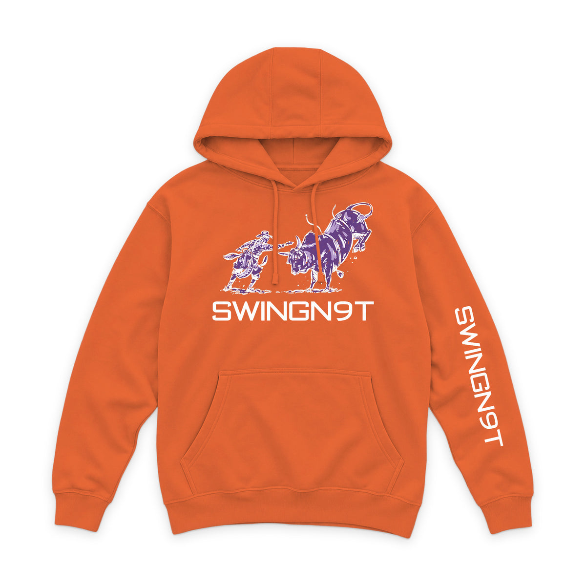 Guardian of the Dirt Hoodie / Carrot / front on white