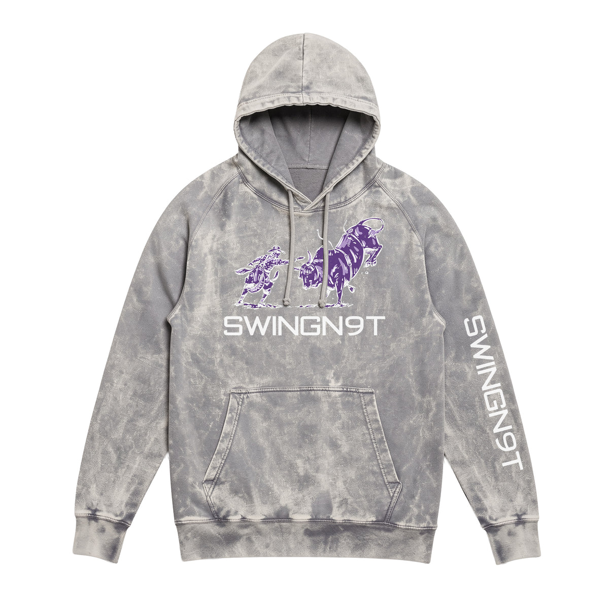 Guardian of the Dirt Hoodie / Cloud Rock / front on white