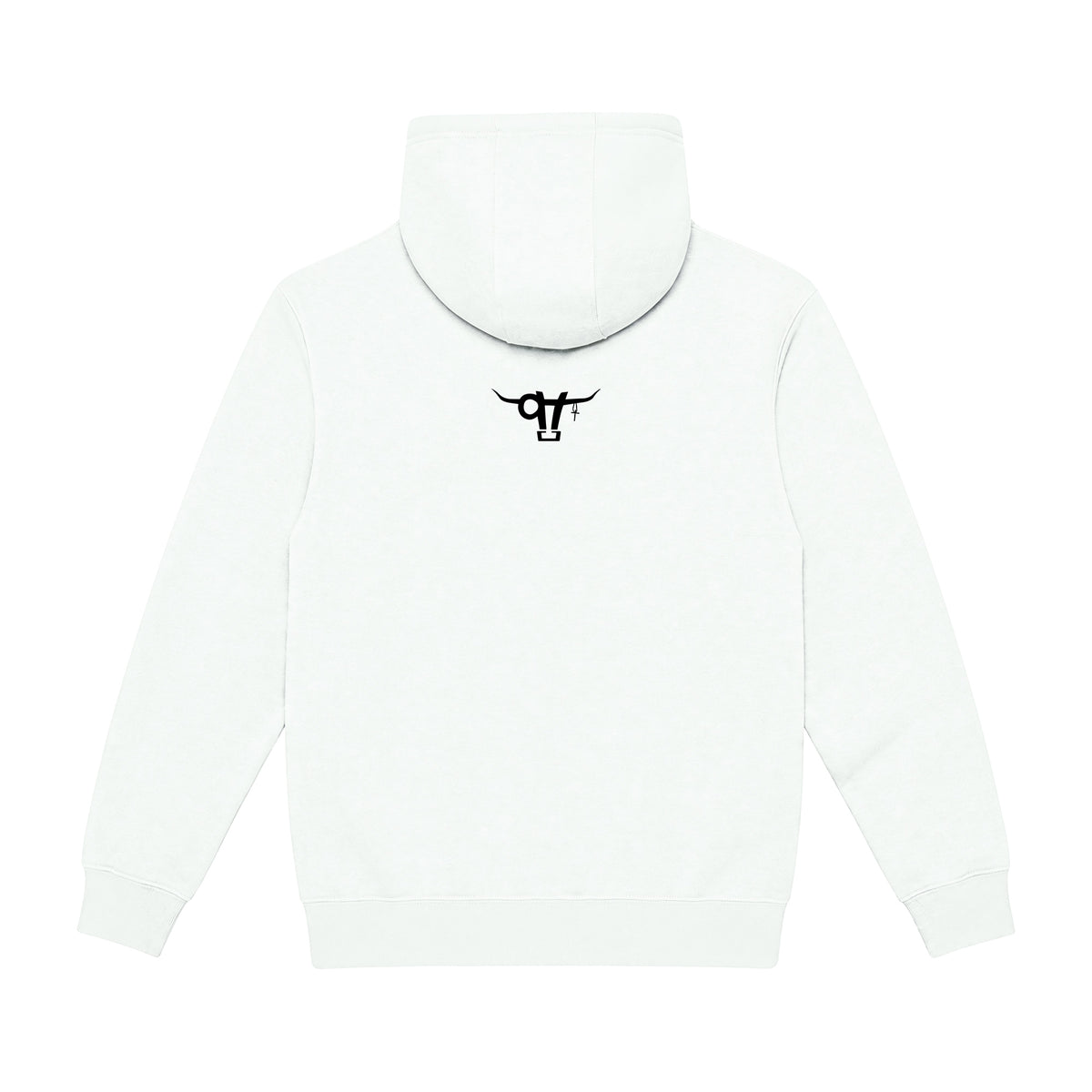 Guardian of the Dirt Hoodie / Oatmeal Heather / back on white