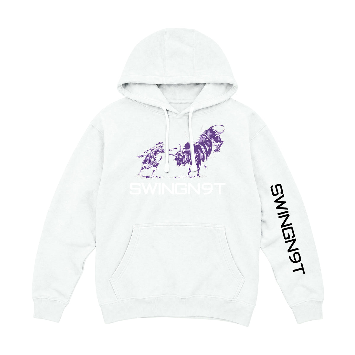 Guardian of the Dirt Hoodie / Oatmeal Heather / front on white