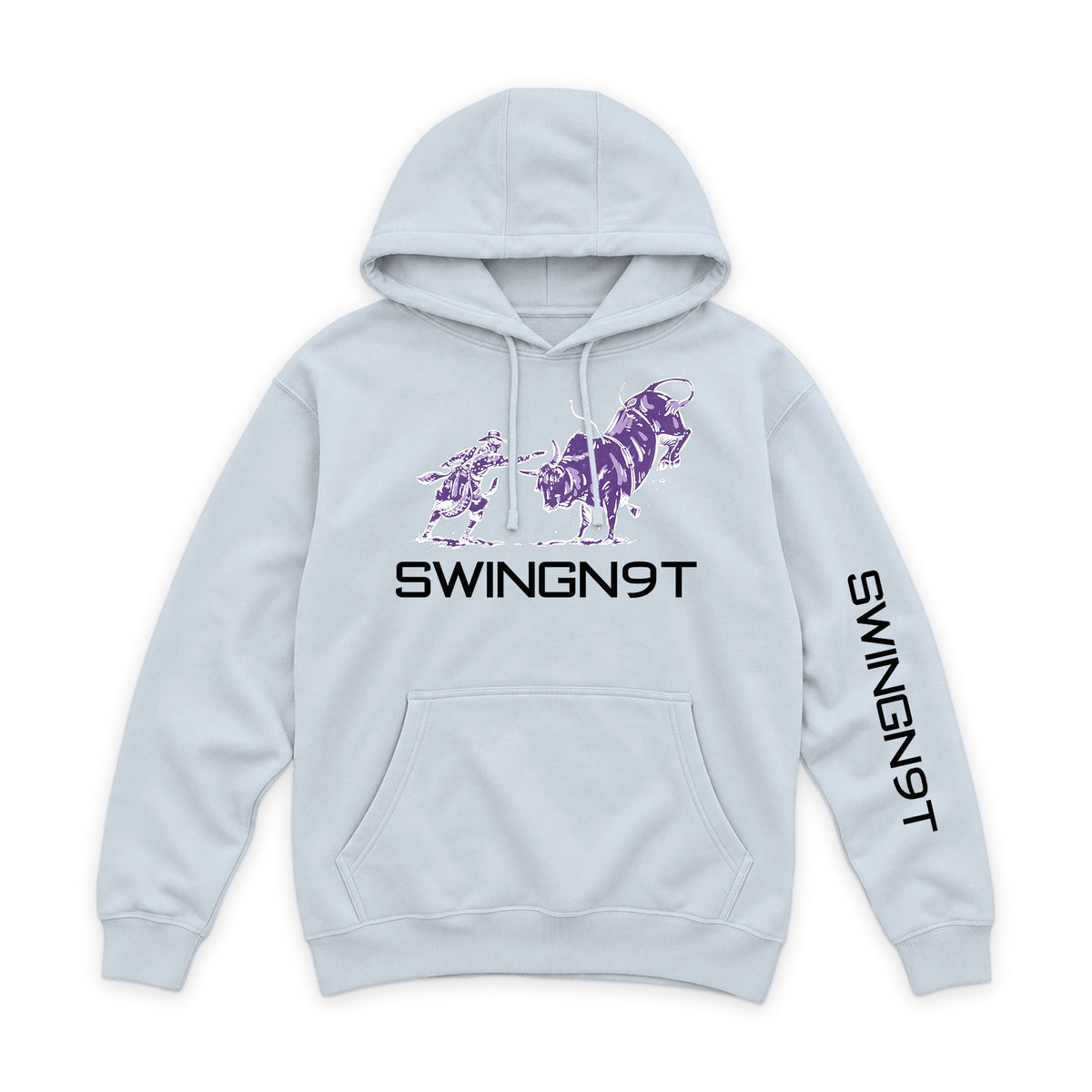 Guardian of the Dirt Hoodie / White / front on white