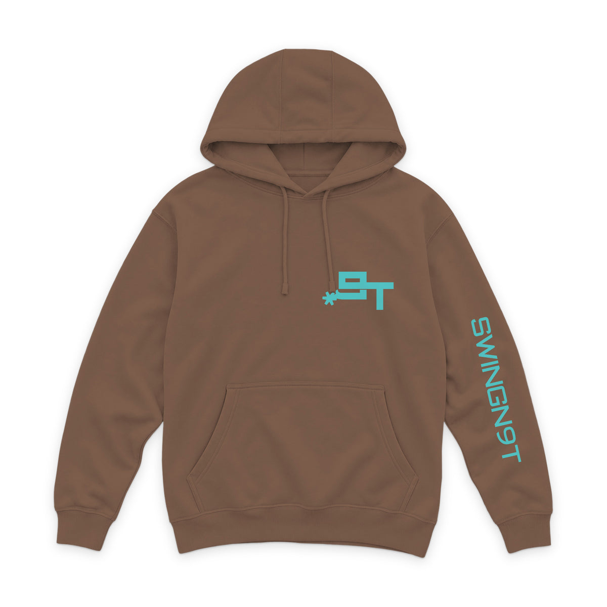 Dally Em Up Hoodie / Chestnut / front on white