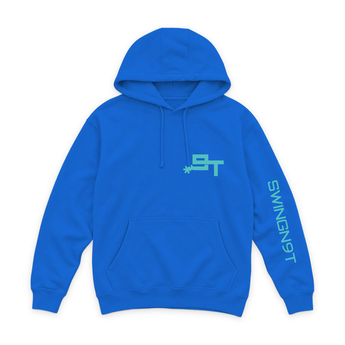 Dally Em Up Hoodie / True Royal / front on white