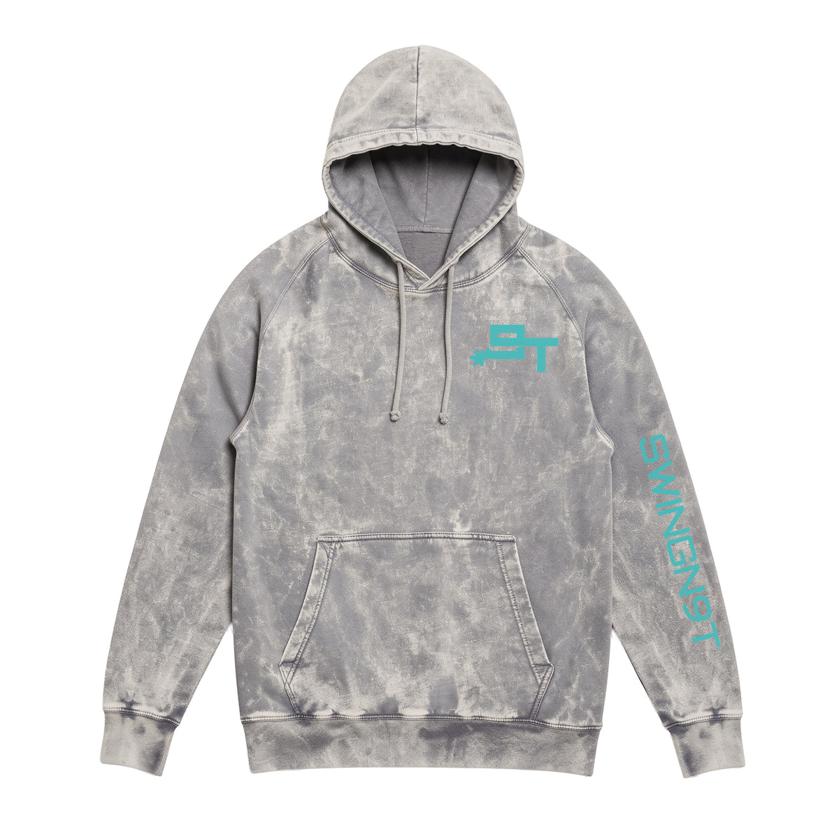 Dally Em Up Hoodie / Cloud Rock / front on white